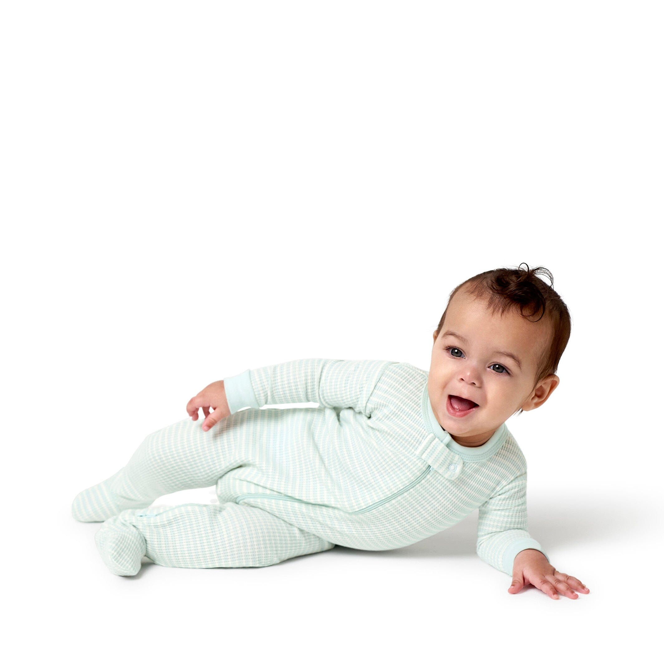 Baby boy fashion footed pajamas