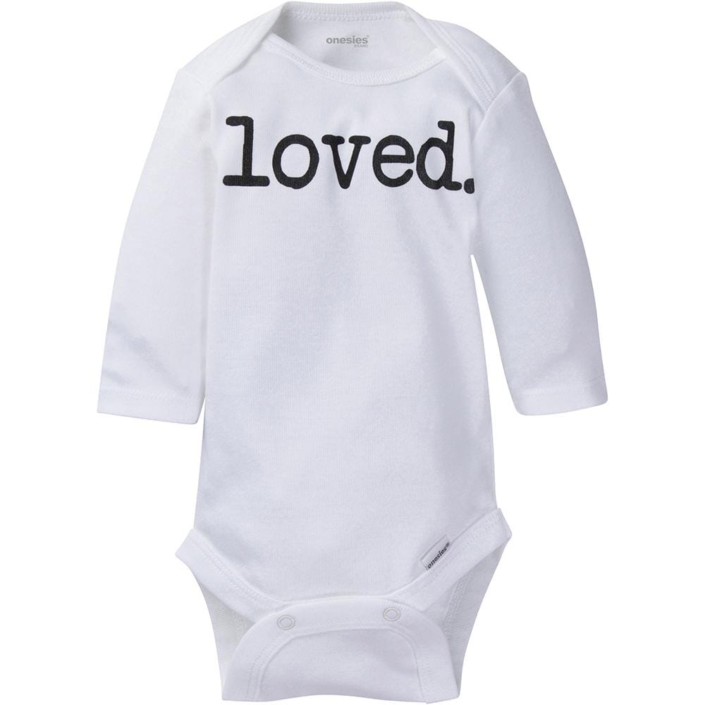 Long Sleeve Baby Boy & Girl Bodysuits - Unisex Onesies® Bodysuit 6-Pack ...