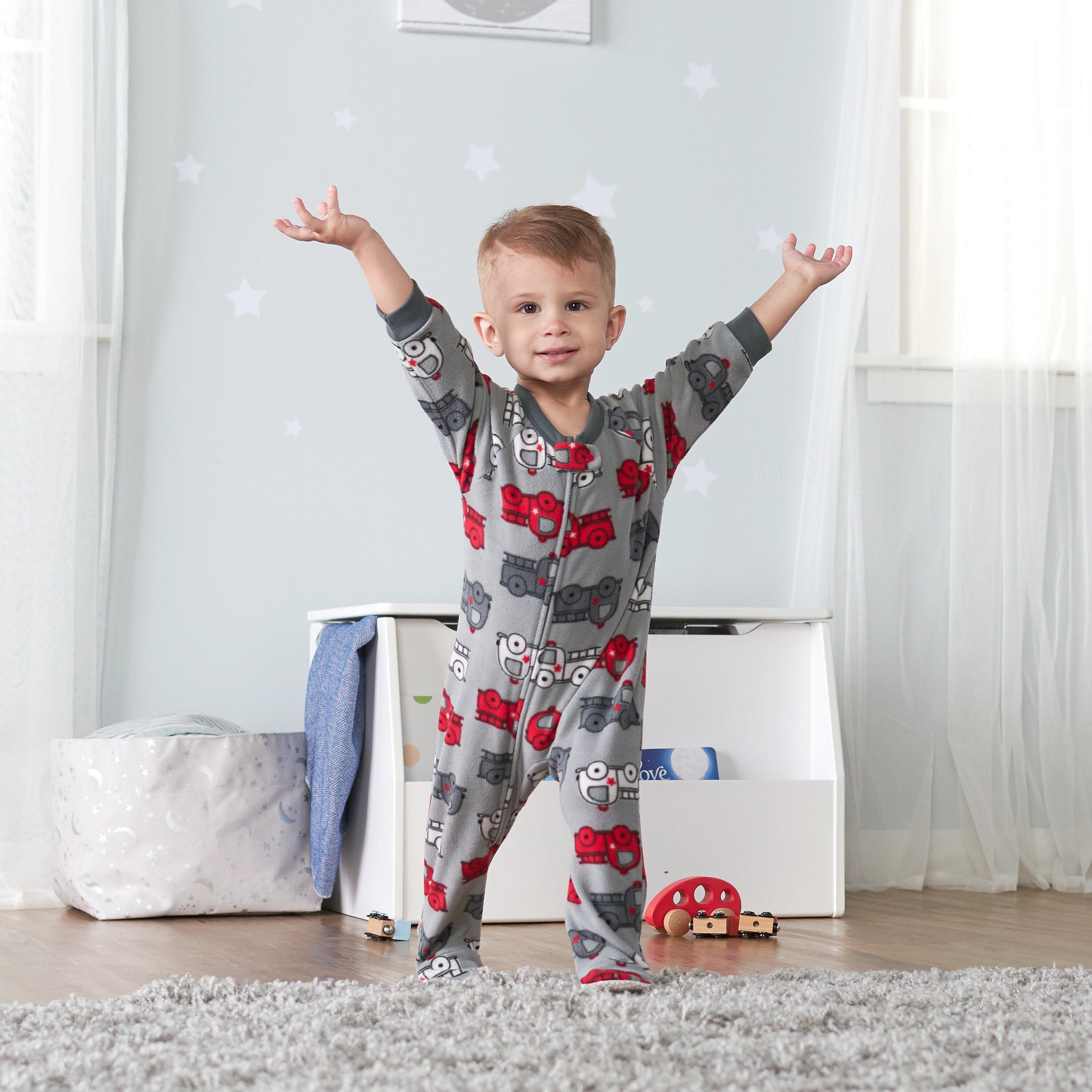 Boys winter online pajamas