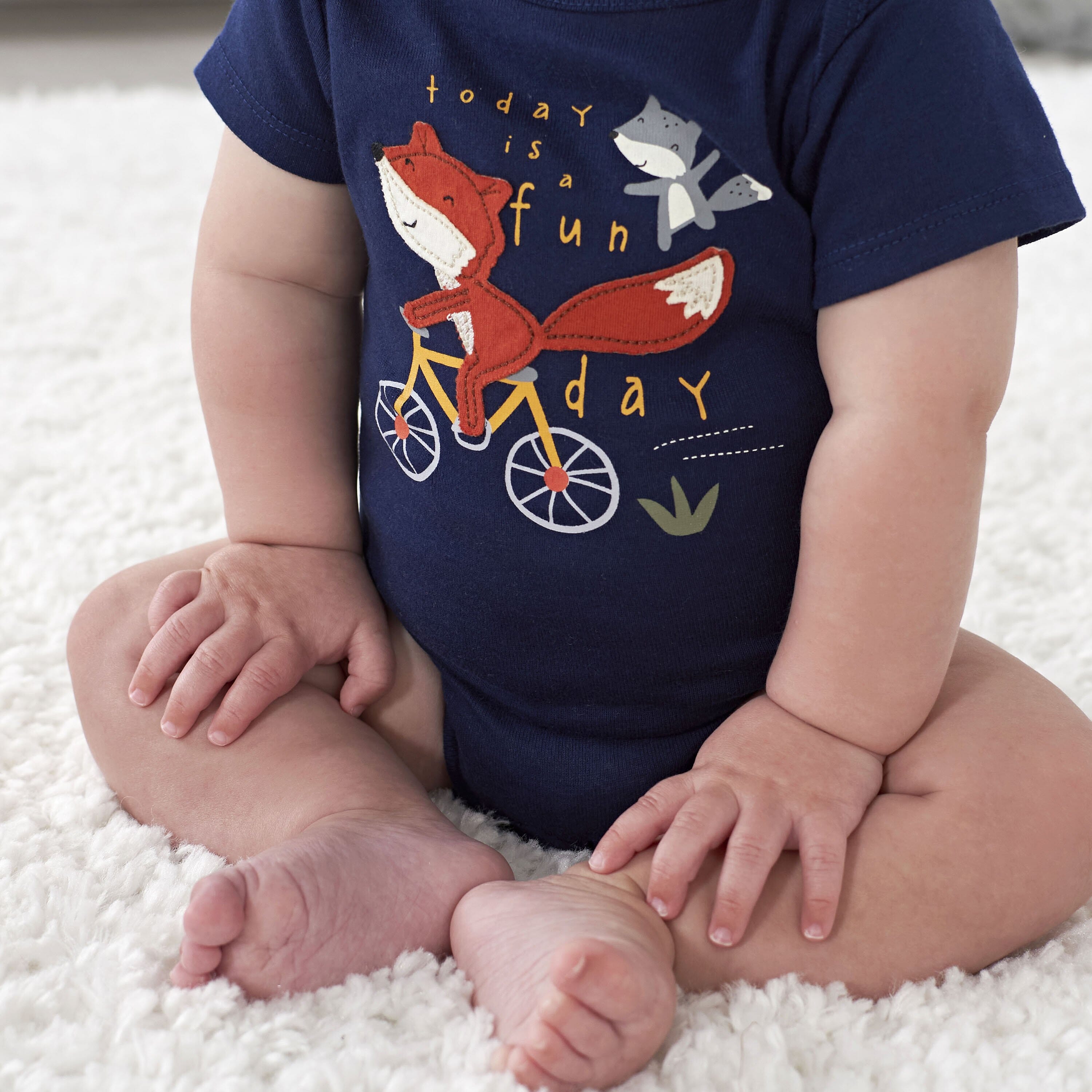 Fox 2024 onesie baby