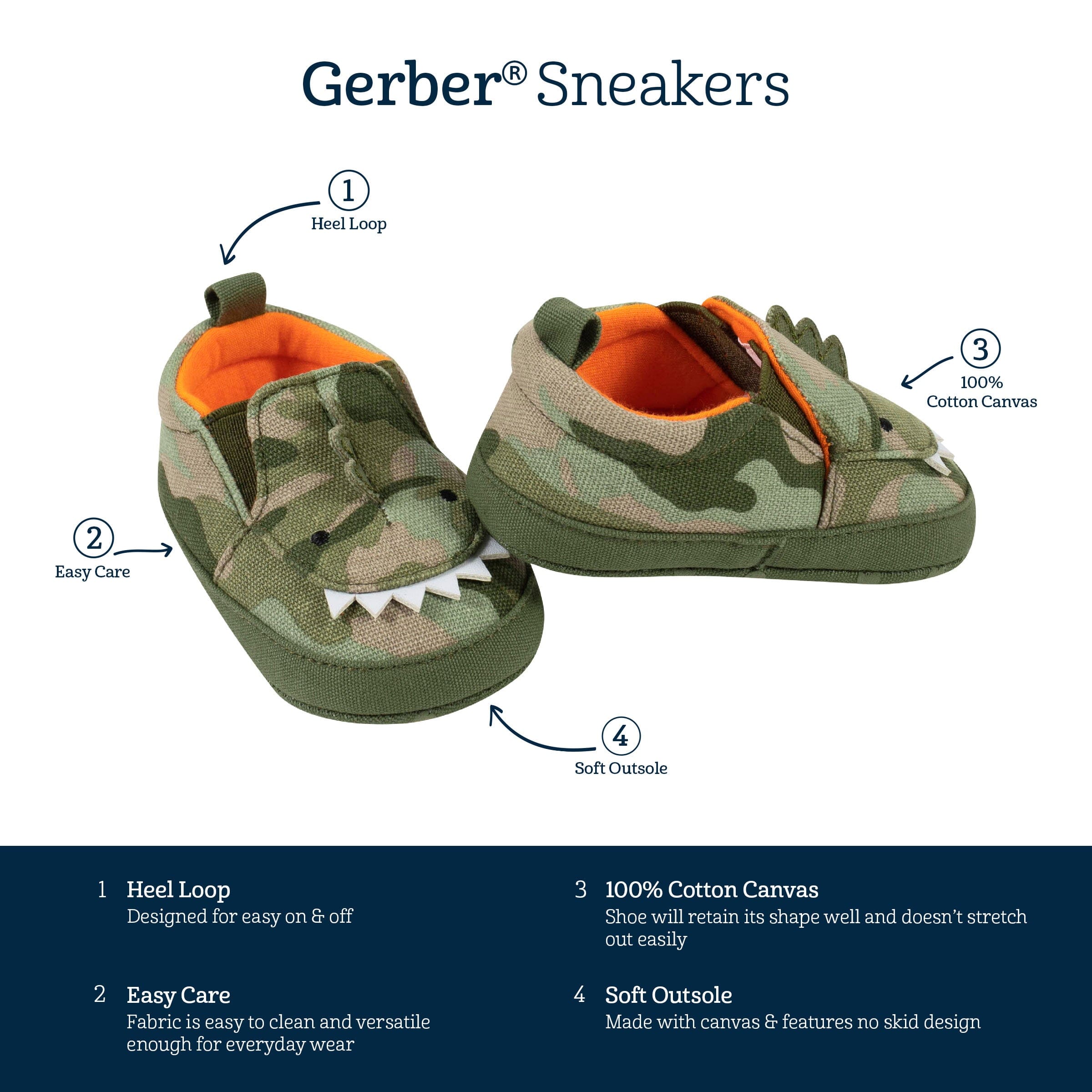 Gerber deals baby shoes