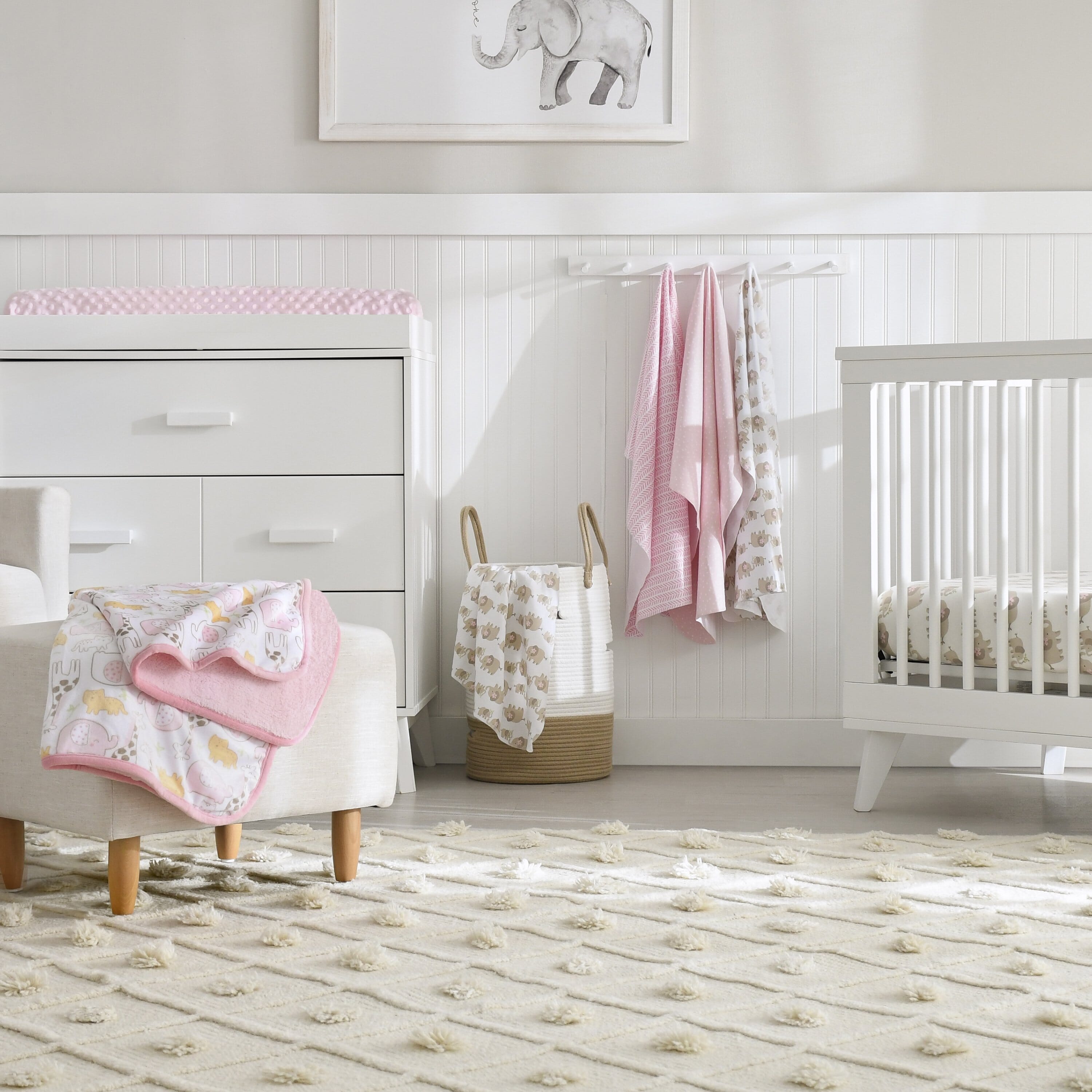 Baby girl shop fitted crib sheets