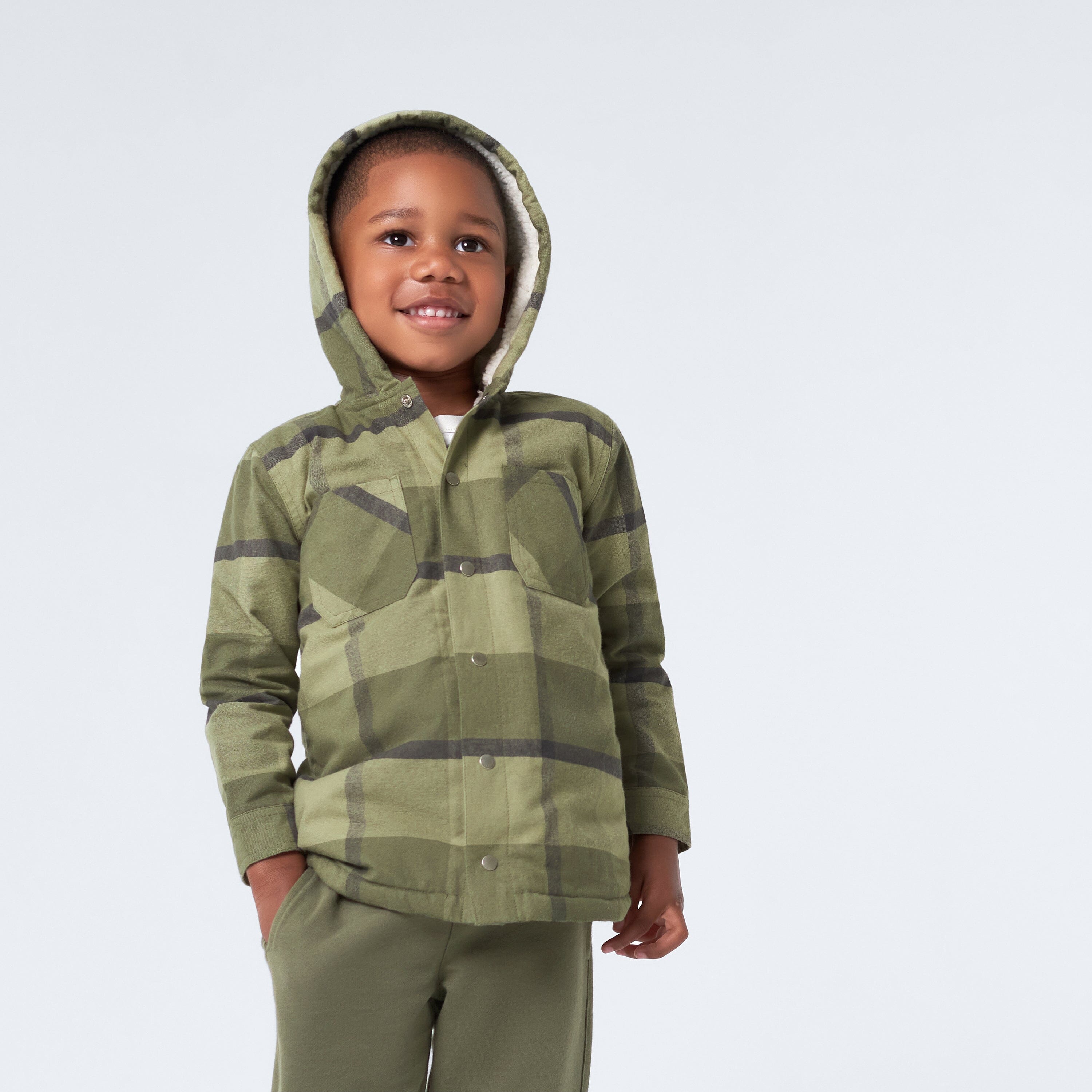 Kids on sale flannel jackets