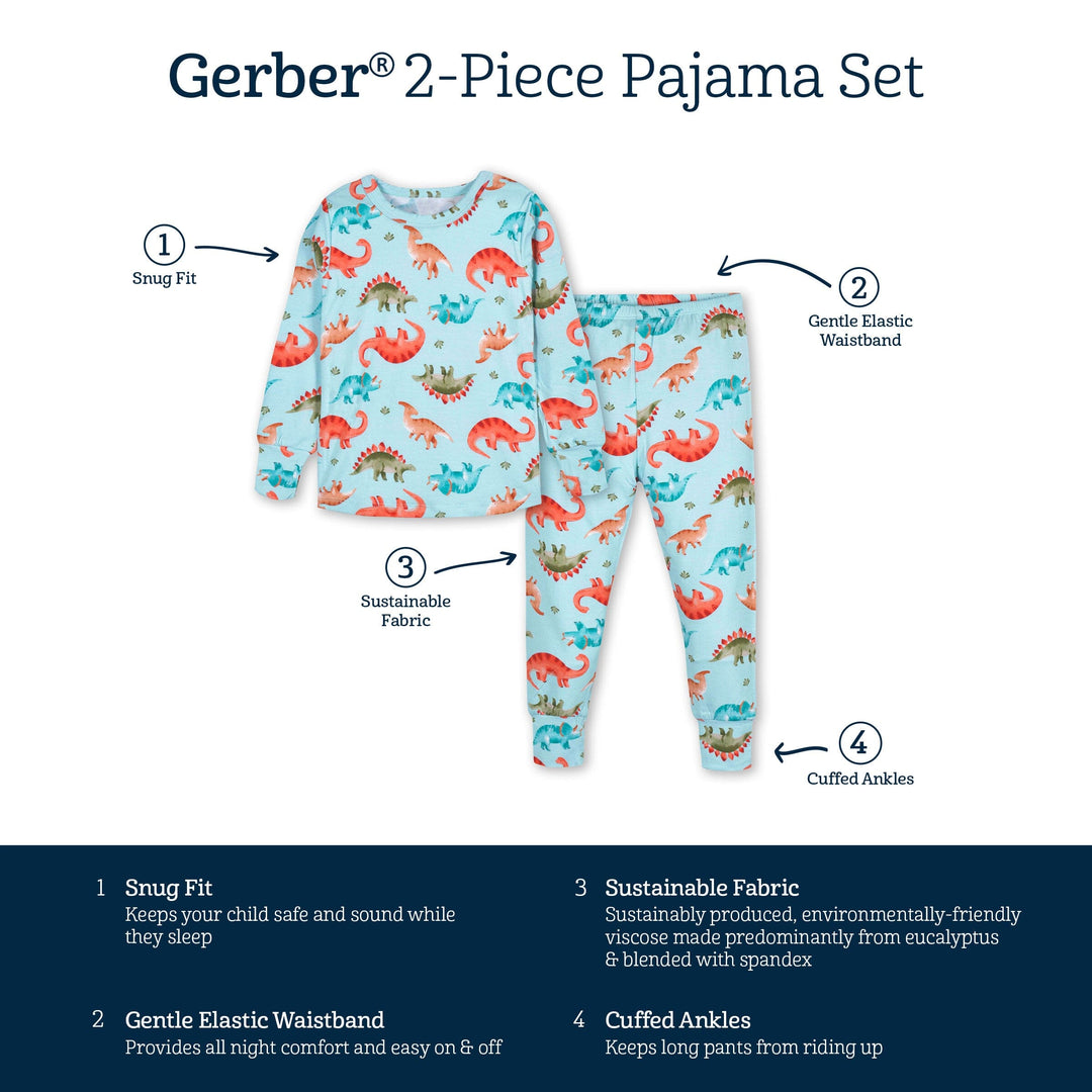 Purple 2-Piece Frozen 100% Snug Fit Cotton Pyjamas