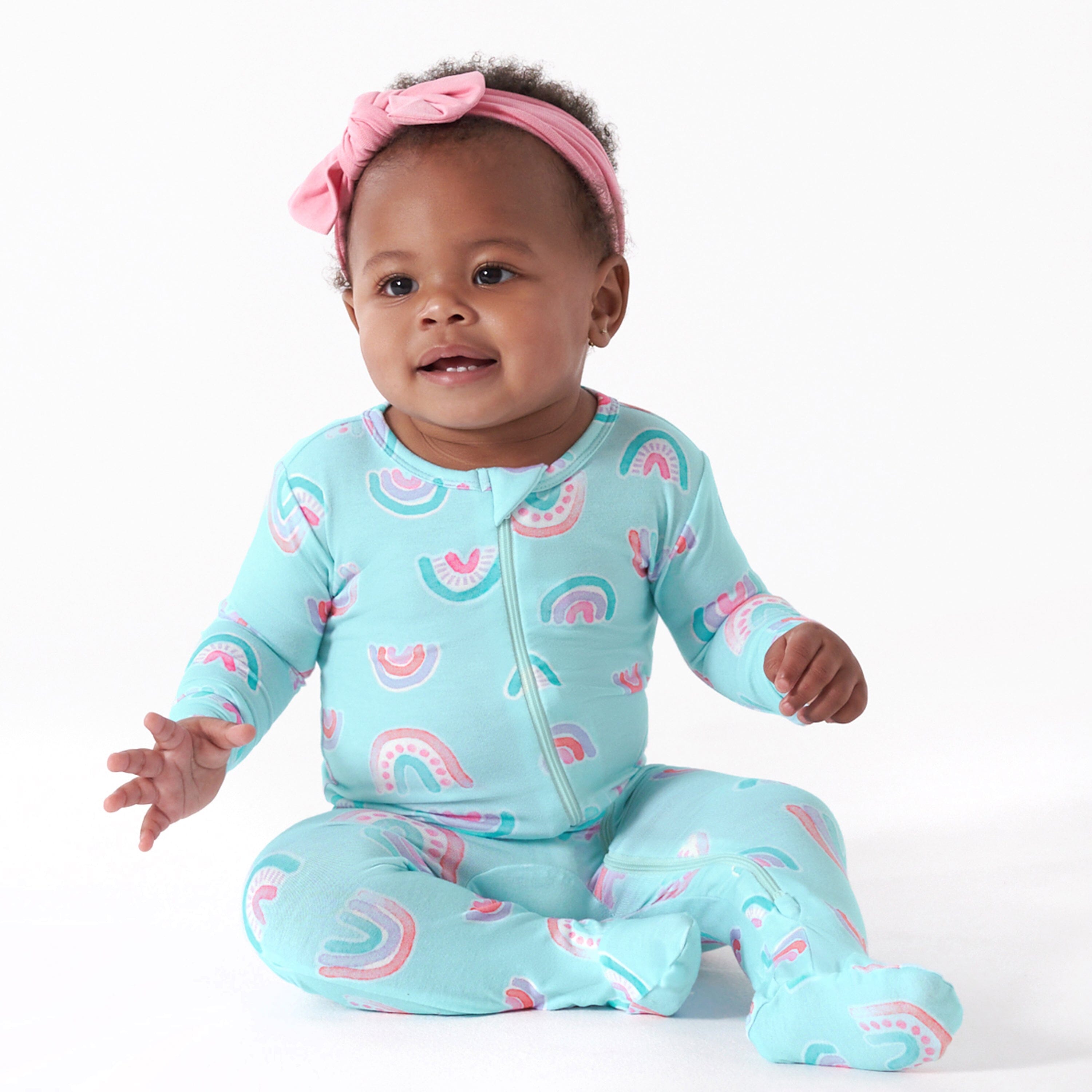 Rainbow baby pjs sale