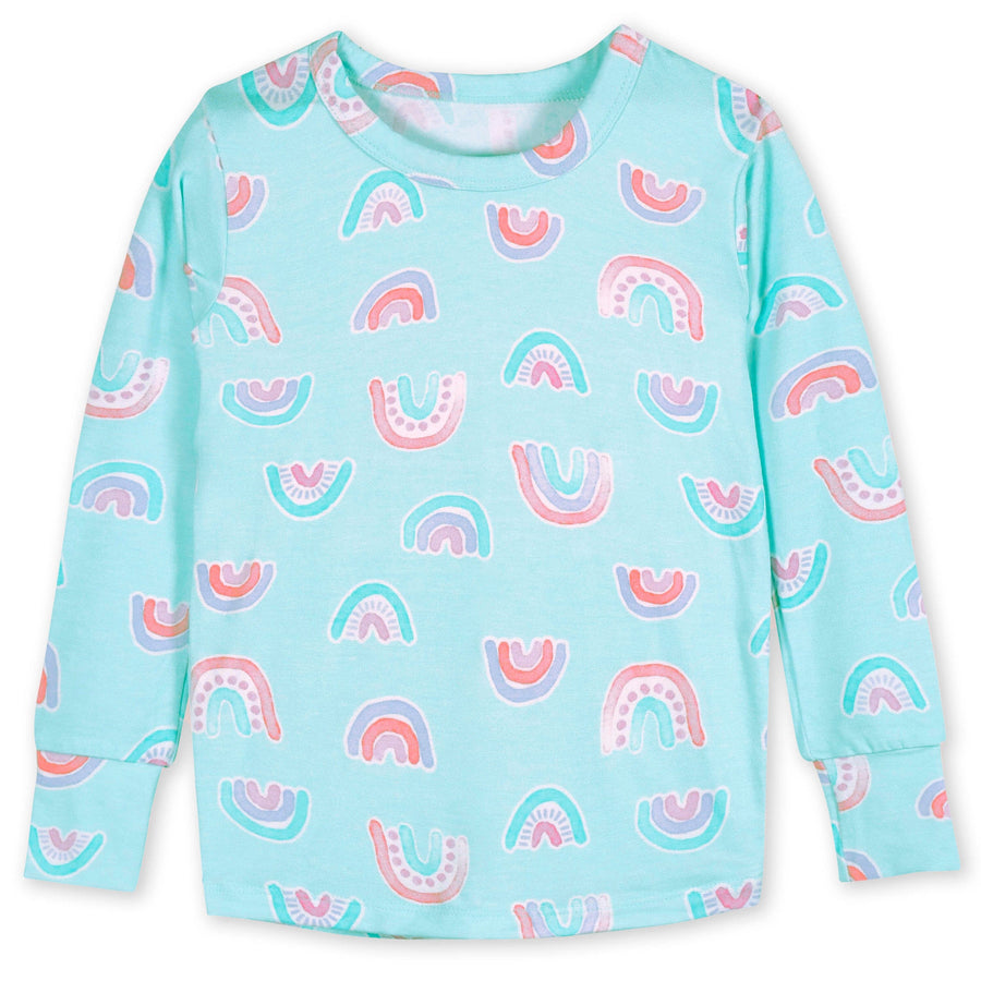 2-Piece Infant & Toddler Rainbow Sky Buttery Soft Viscose Made from Eu ...