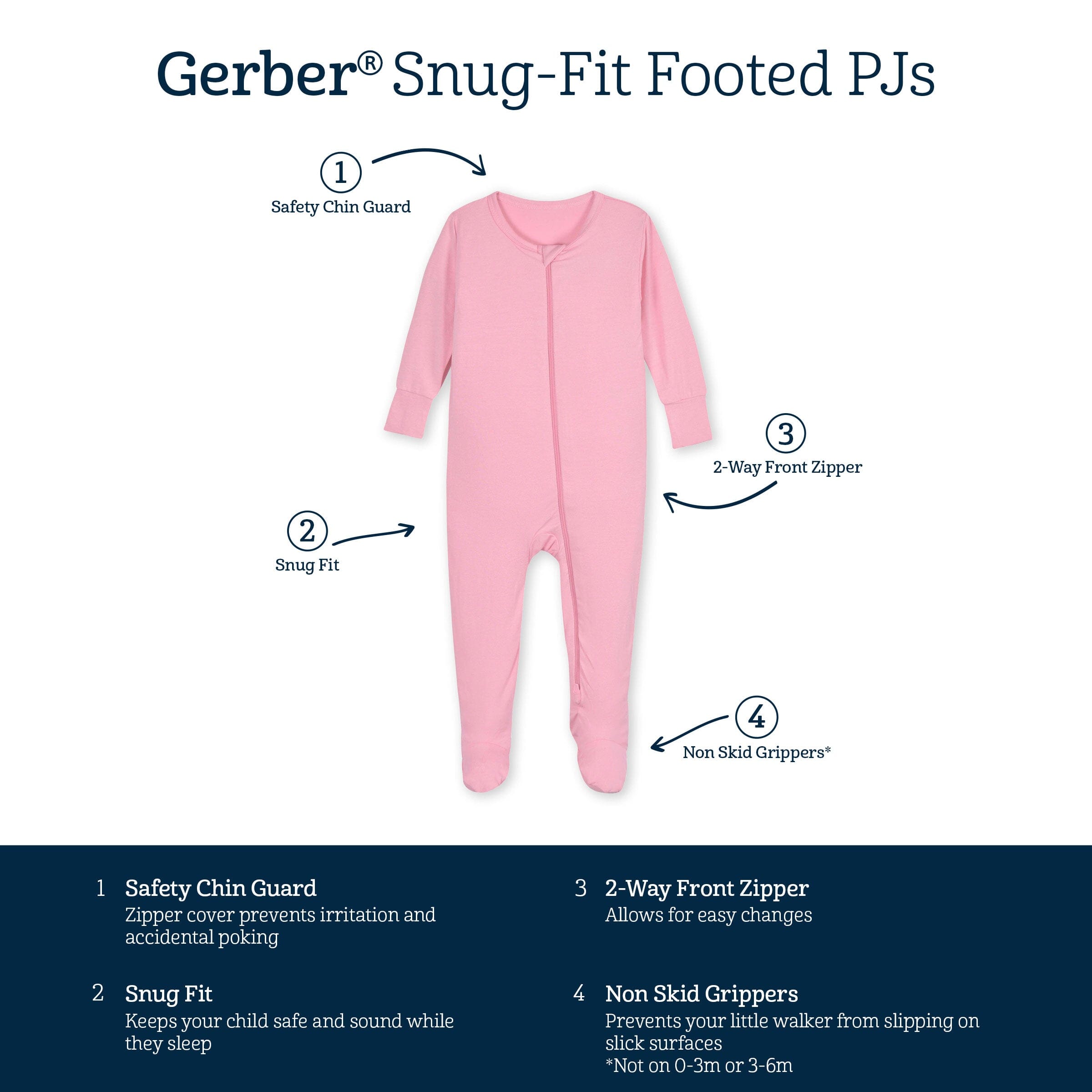 Plain white footed pajamas hot sale baby