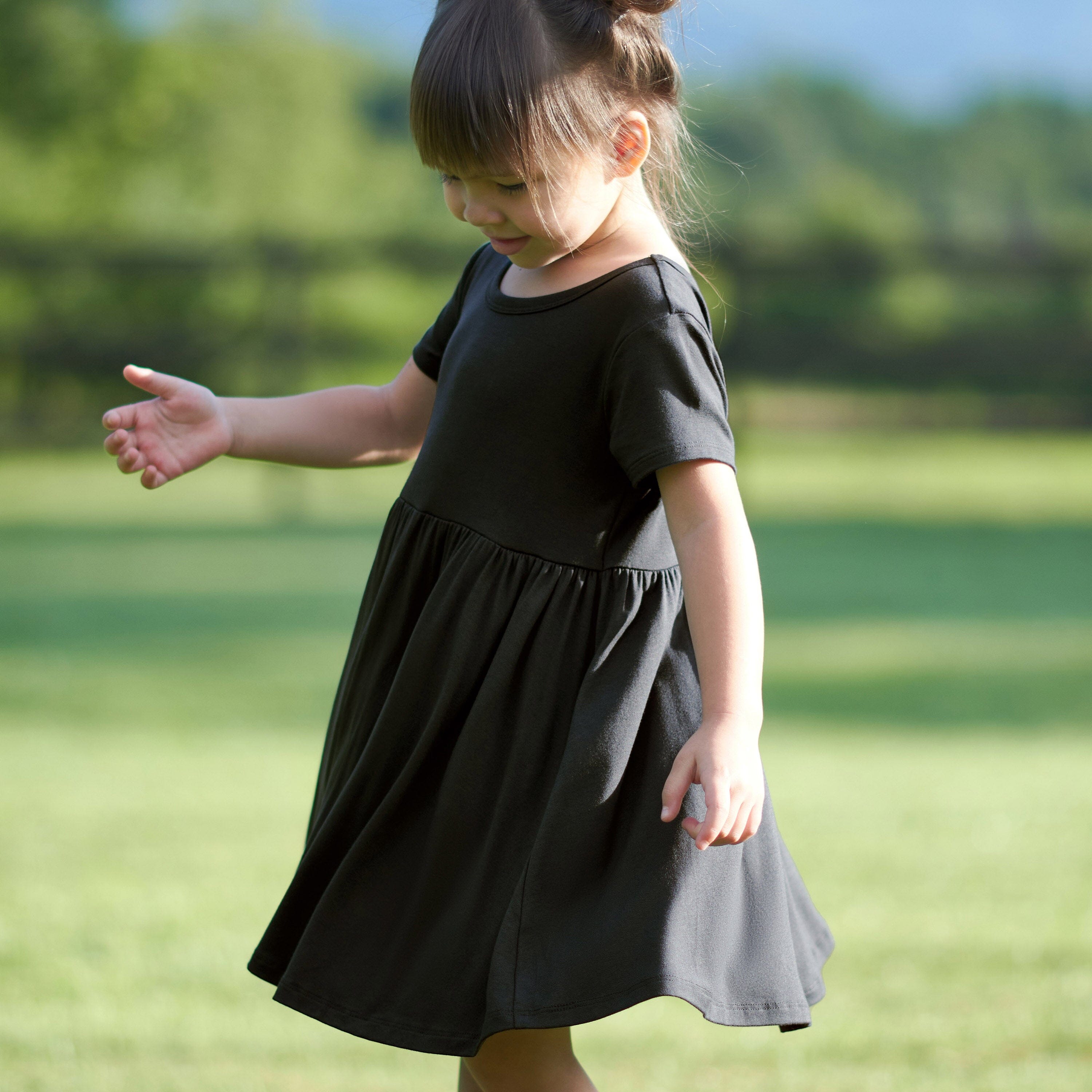 Infant hot sale black dress