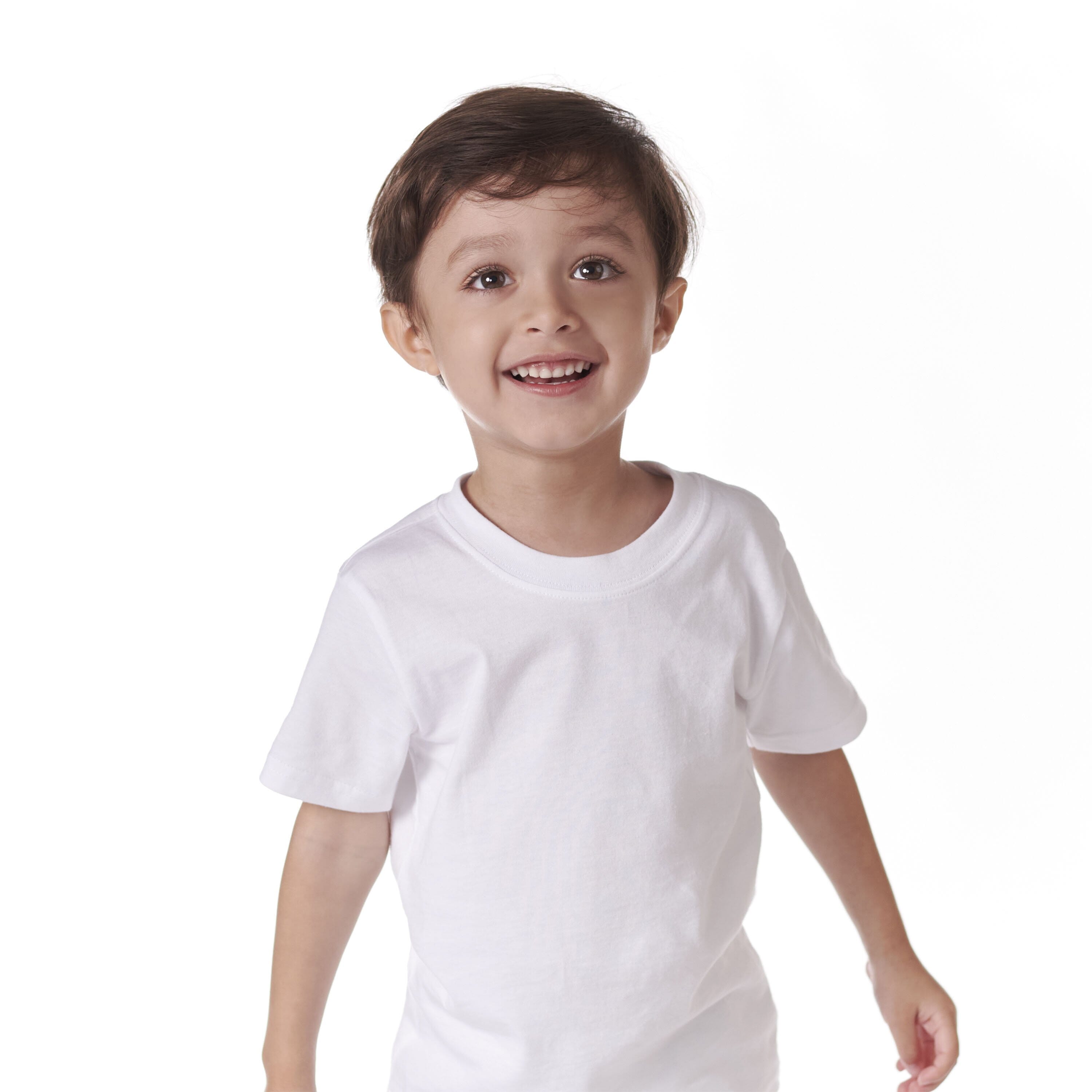 Toddler plain outlet white t shirt