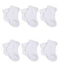 image for Newborn organic white socks