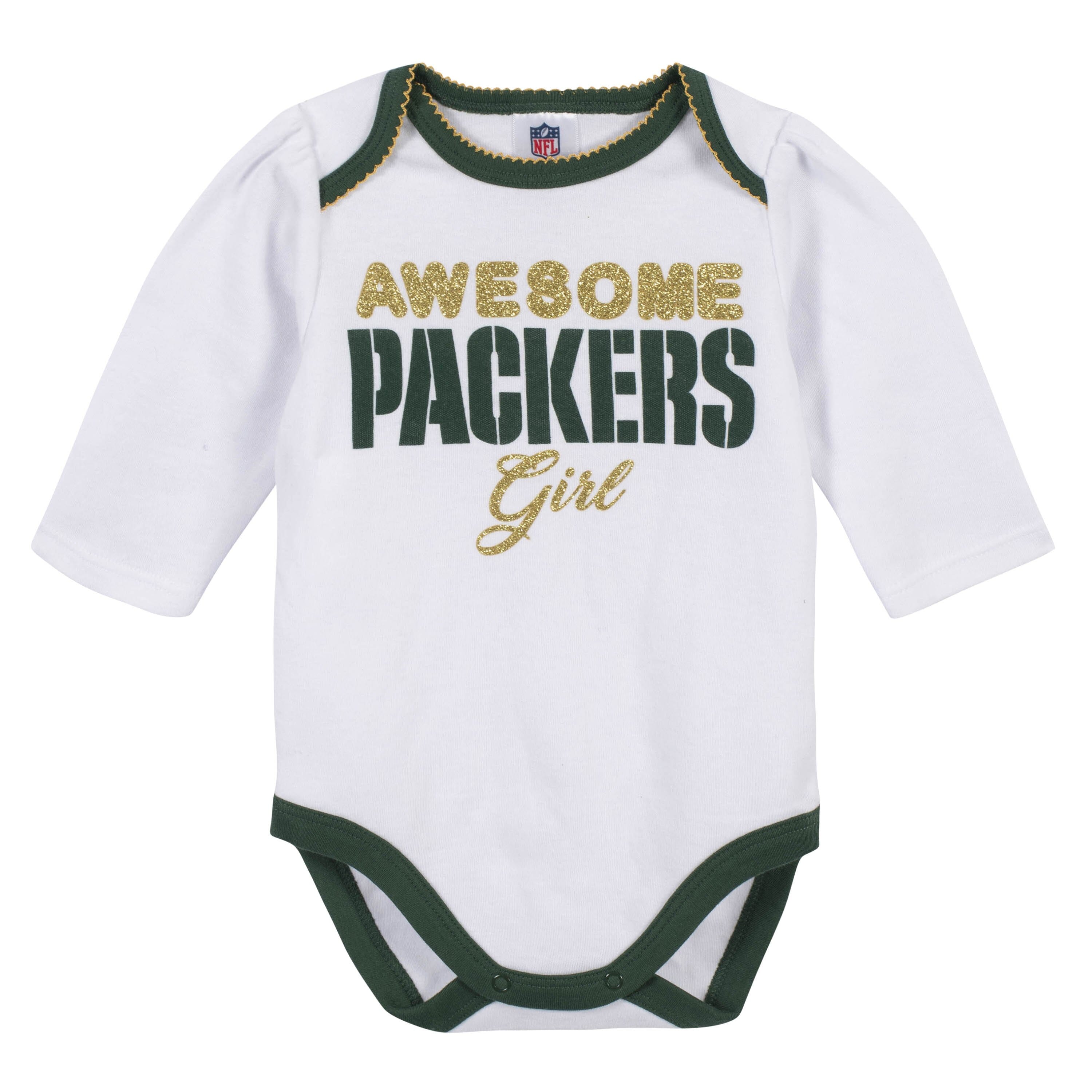 Baby girl store packers outfit