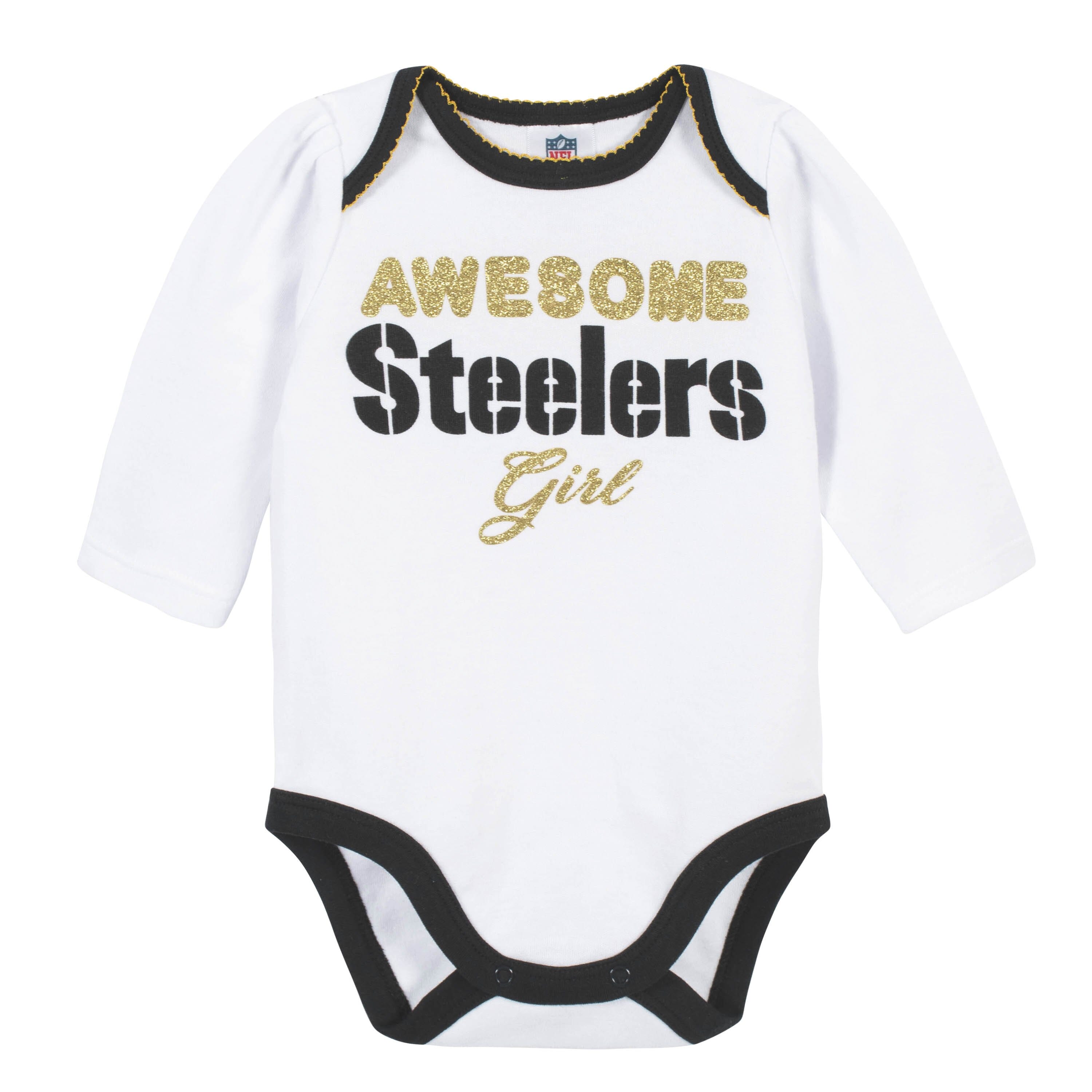 Baby girl clearance steelers clothes