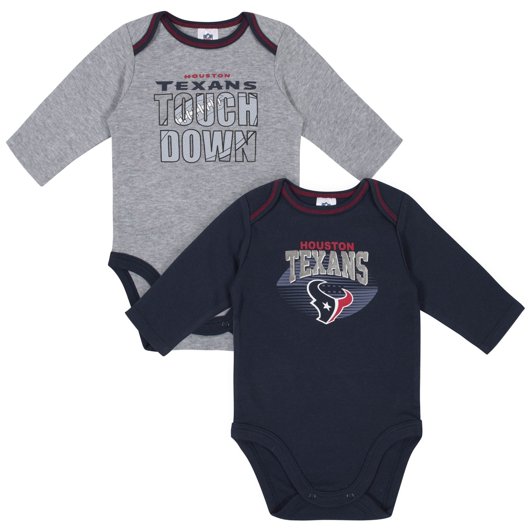 NFL Houston Texans Baby & Toddler Boys Long Sleeve Tee Shirt - 2T