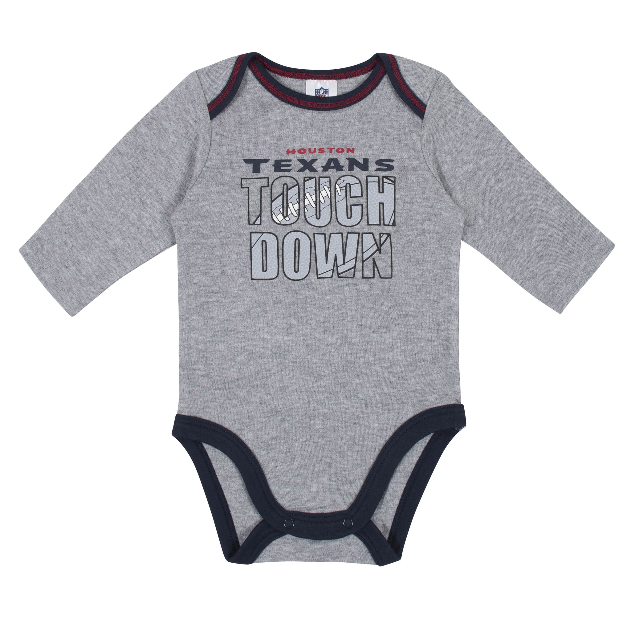 NFL Houston Texans Baby & Toddler Boys Long Sleeve Tee Shirt - 2T