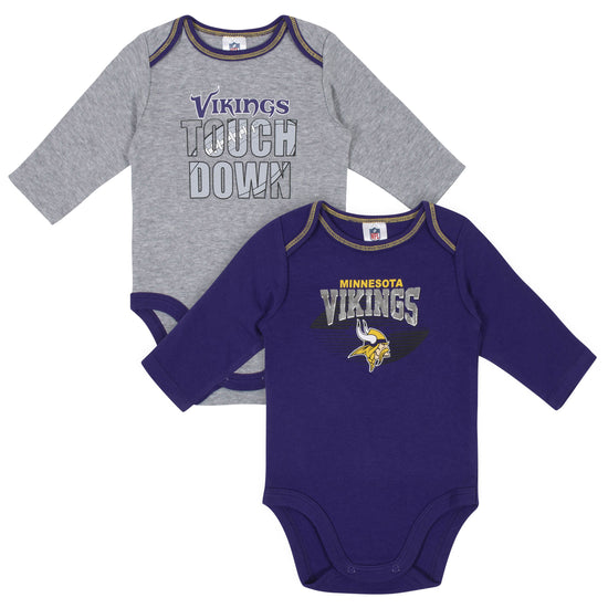 Mitchell & Ness Newborn & Infant Mitchell & Ness Randy Moss Purple Minnesota  Vikings Retro Name & Number Bodysuit