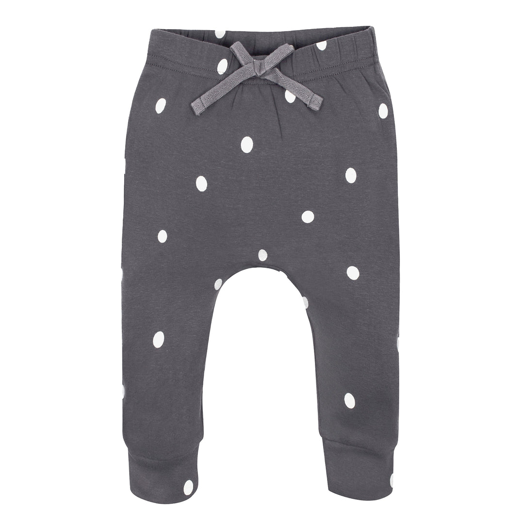 4-Pack Baby Girls Gray Floral Jogger Pants – Gerber Childrenswear