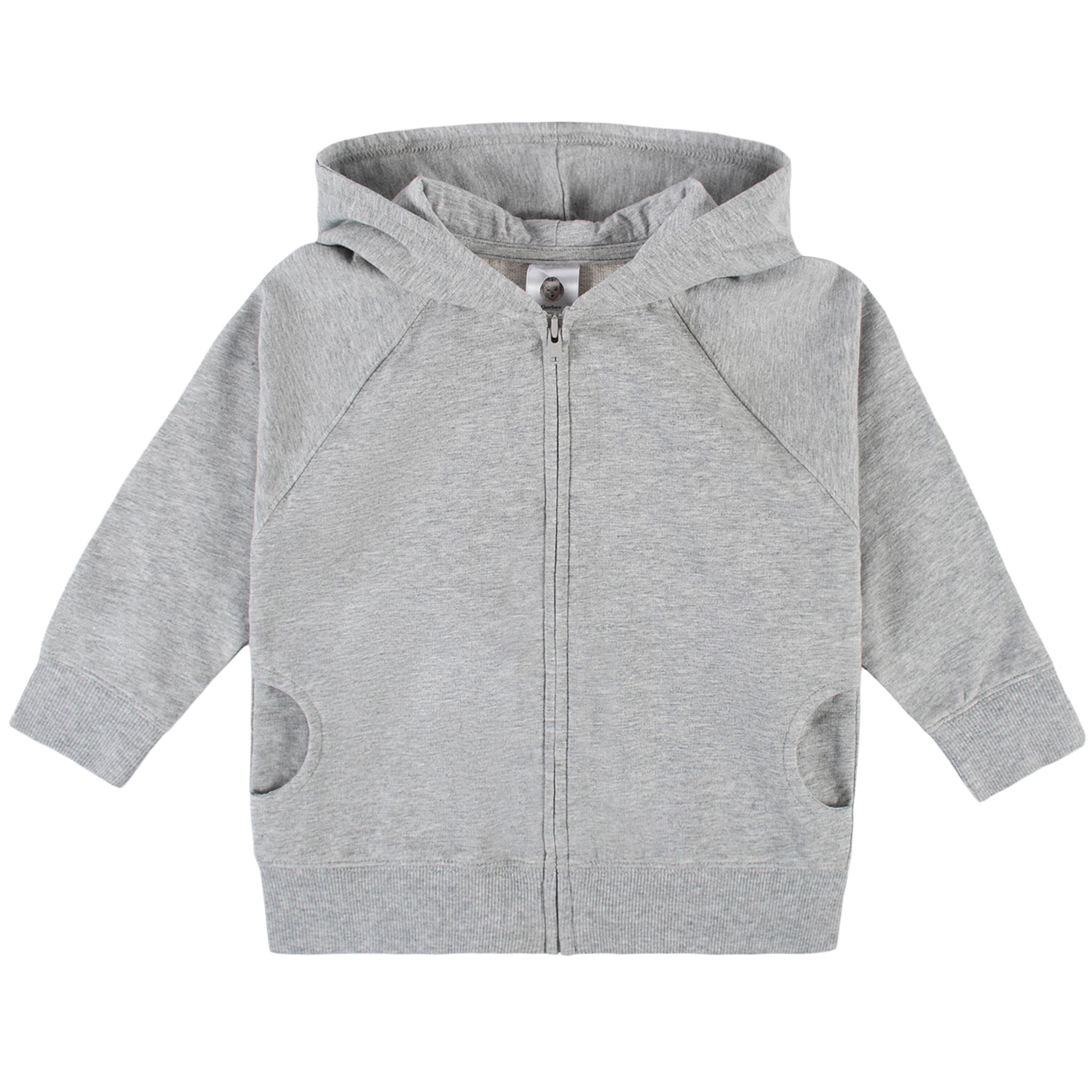 Infant & Toddler Gray Heather Hoodie – Gerber Childrenswear