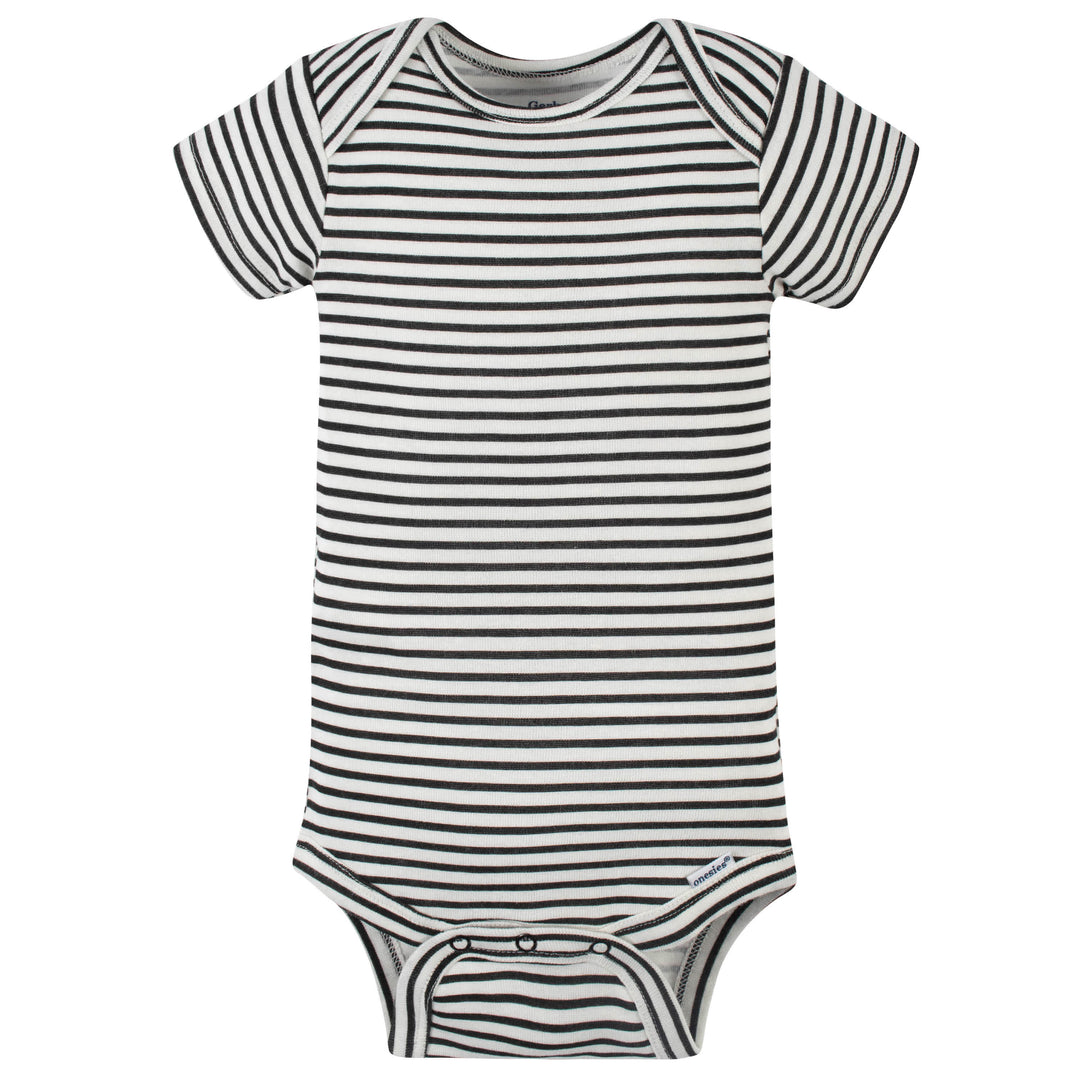 4-Pack Baby Boys Bear Short Sleeve Onesies® Bodysuits – Gerber Childrenswear