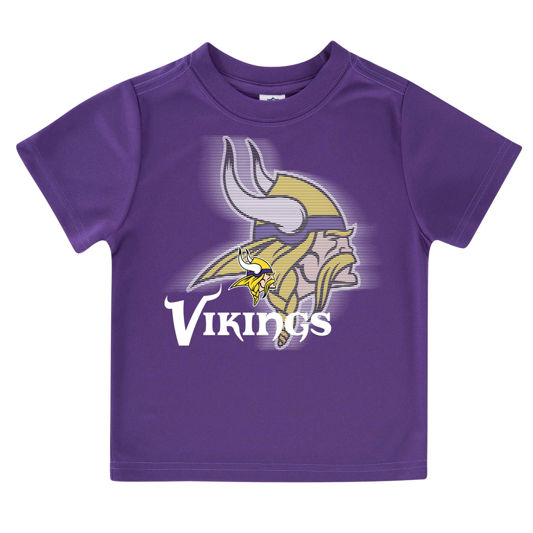 Vikings Baby Boys Short Sleeve Tee-Gerber Childrenswear