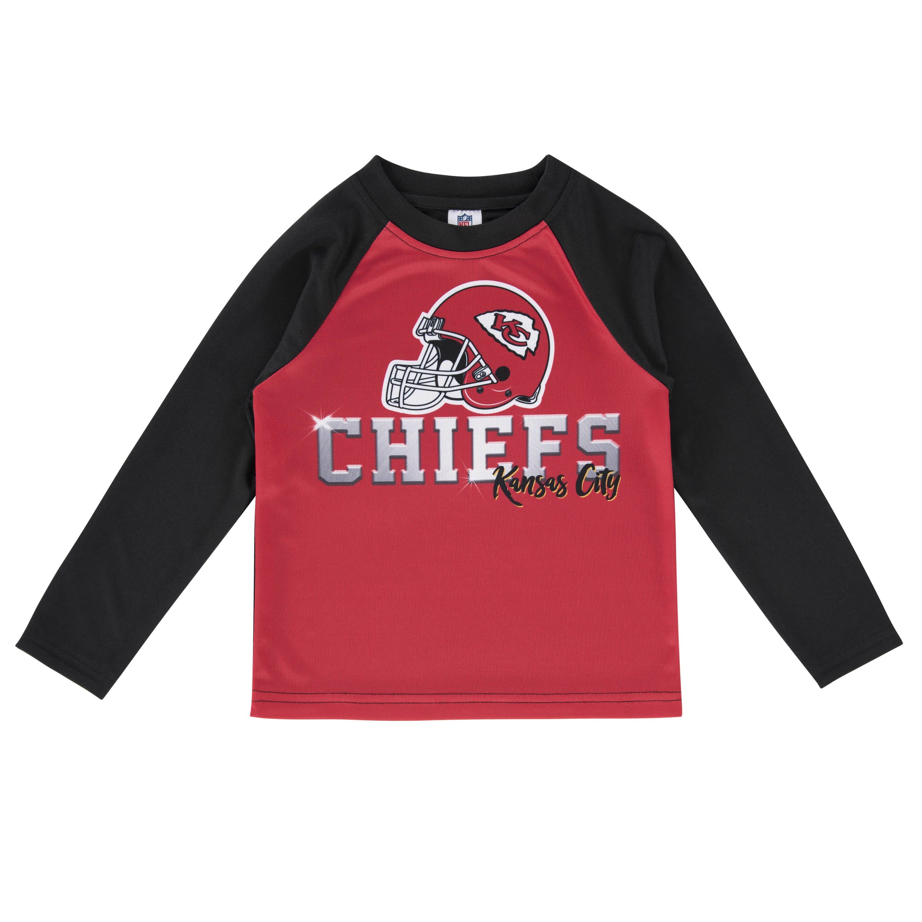 Kansas City Chiefs Toddler Boys Long Sleeve Tee Shirt