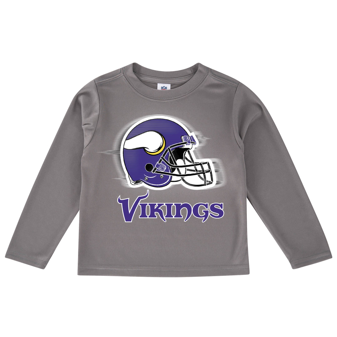 Vikings Boys Long Sleeve Tee-Gerber Childrenswear