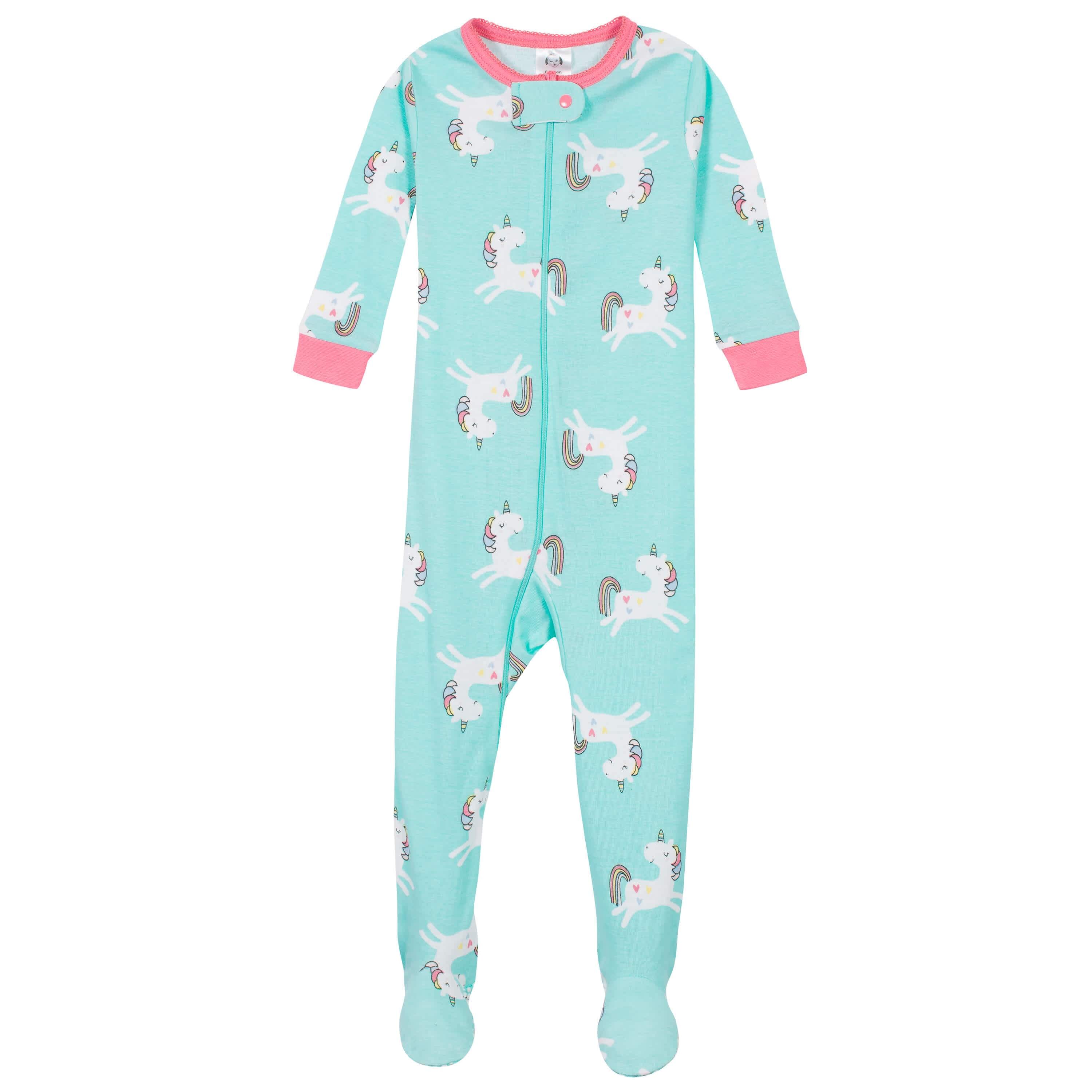 Cotton footed pajamas online size 6