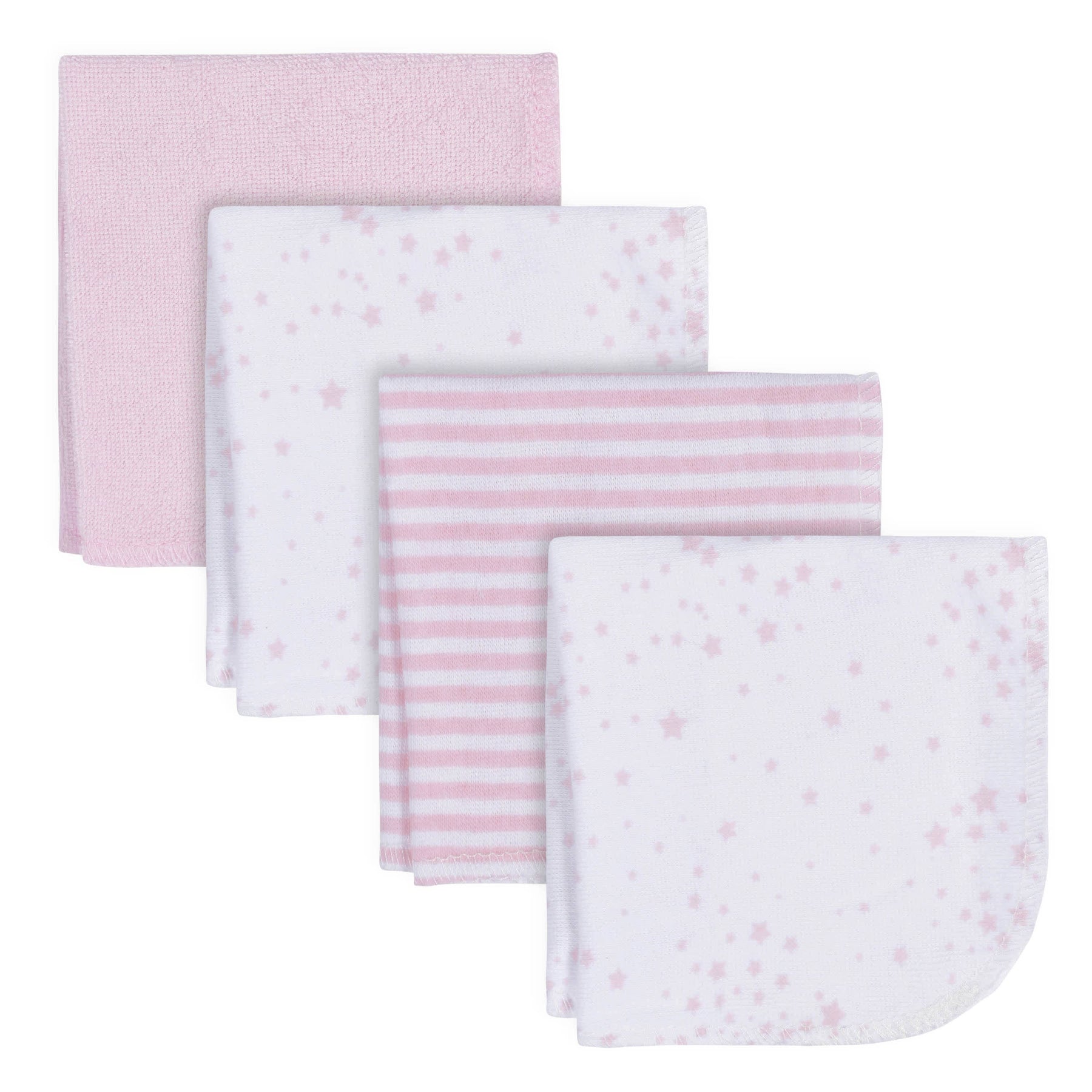 4-Pack Baby Girls Stars Washcloths – Gerber Childrenswear