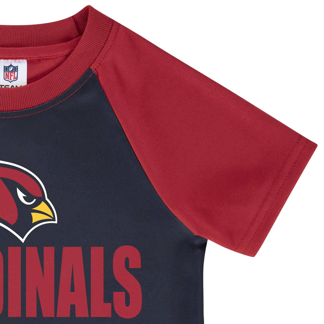NFL Arizona Cardinals Boys Long Sleeve Tee Shirt - 3T