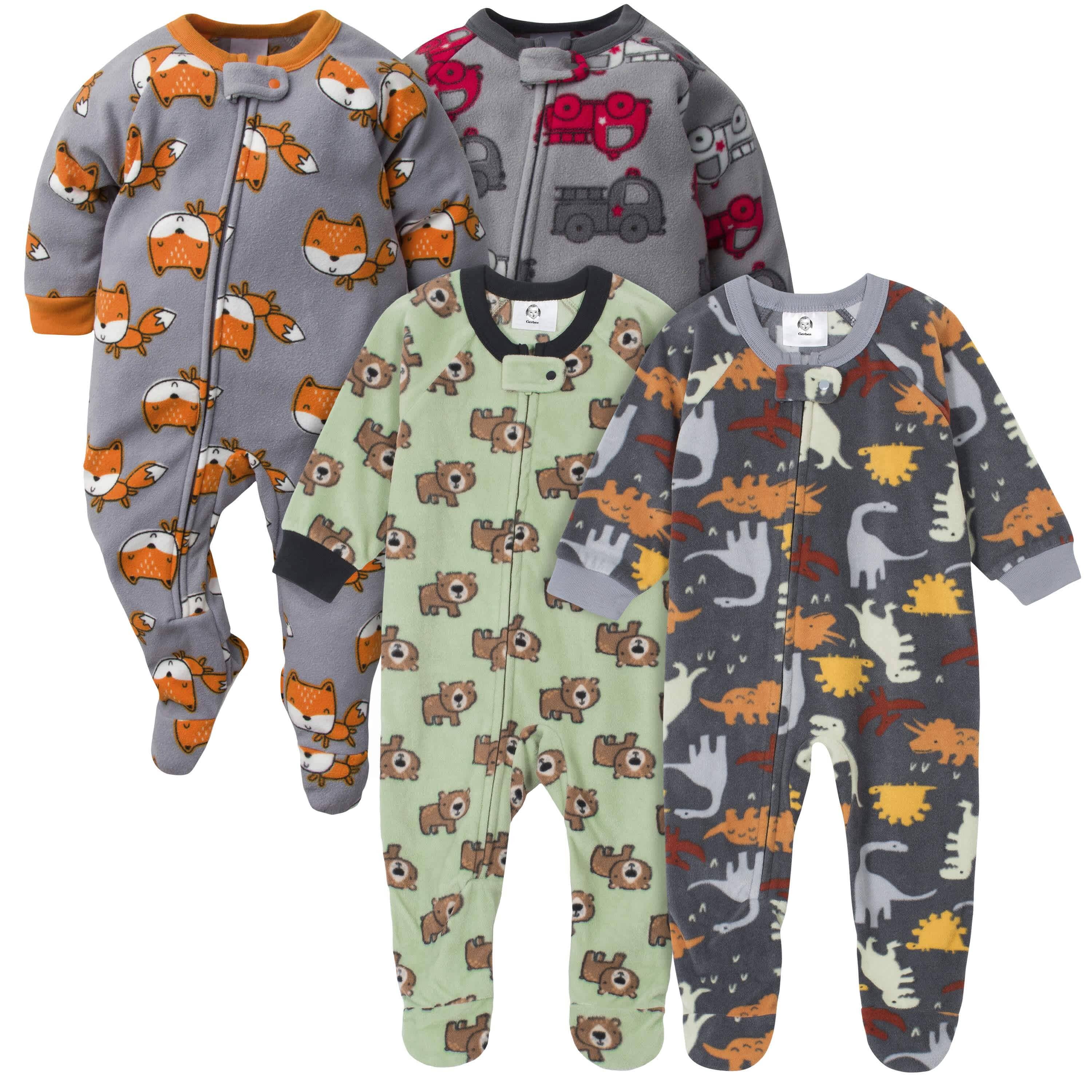 Gerber discount fleece pajamas