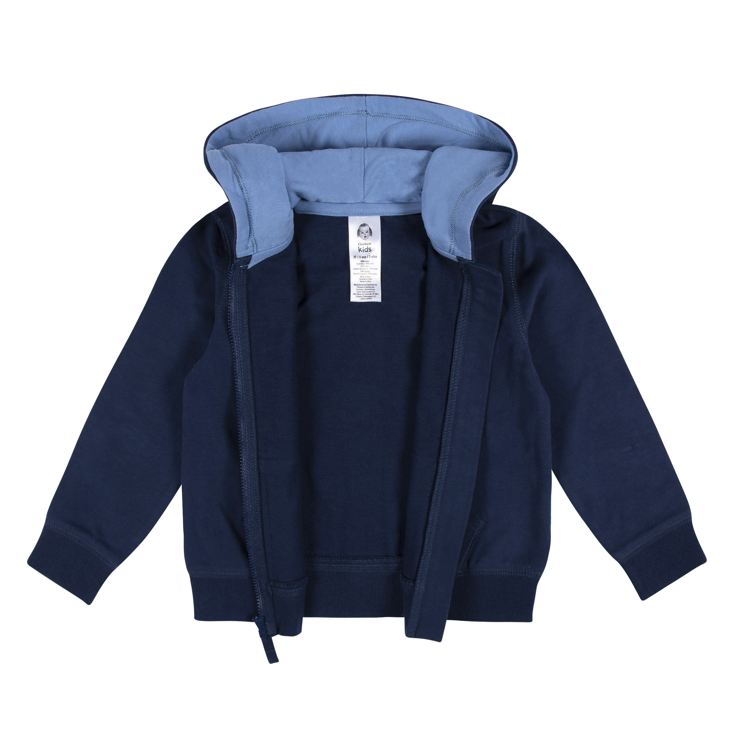 Infant Toddler Boys Navy Hoodie Gerber Childrenswear