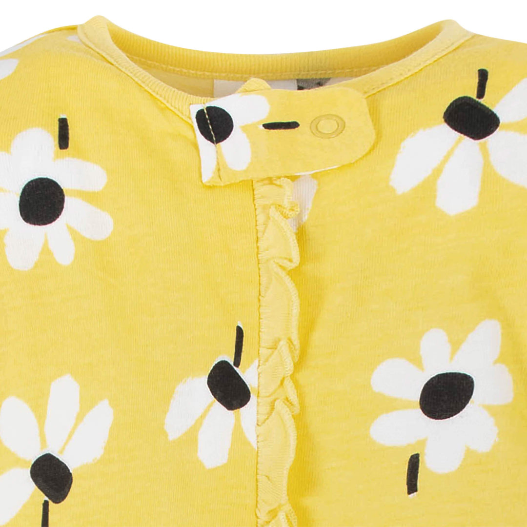 2-Pack Baby Girls Bee Kind & Daisies Sleep 'n Plays-Gerber Childrenswear