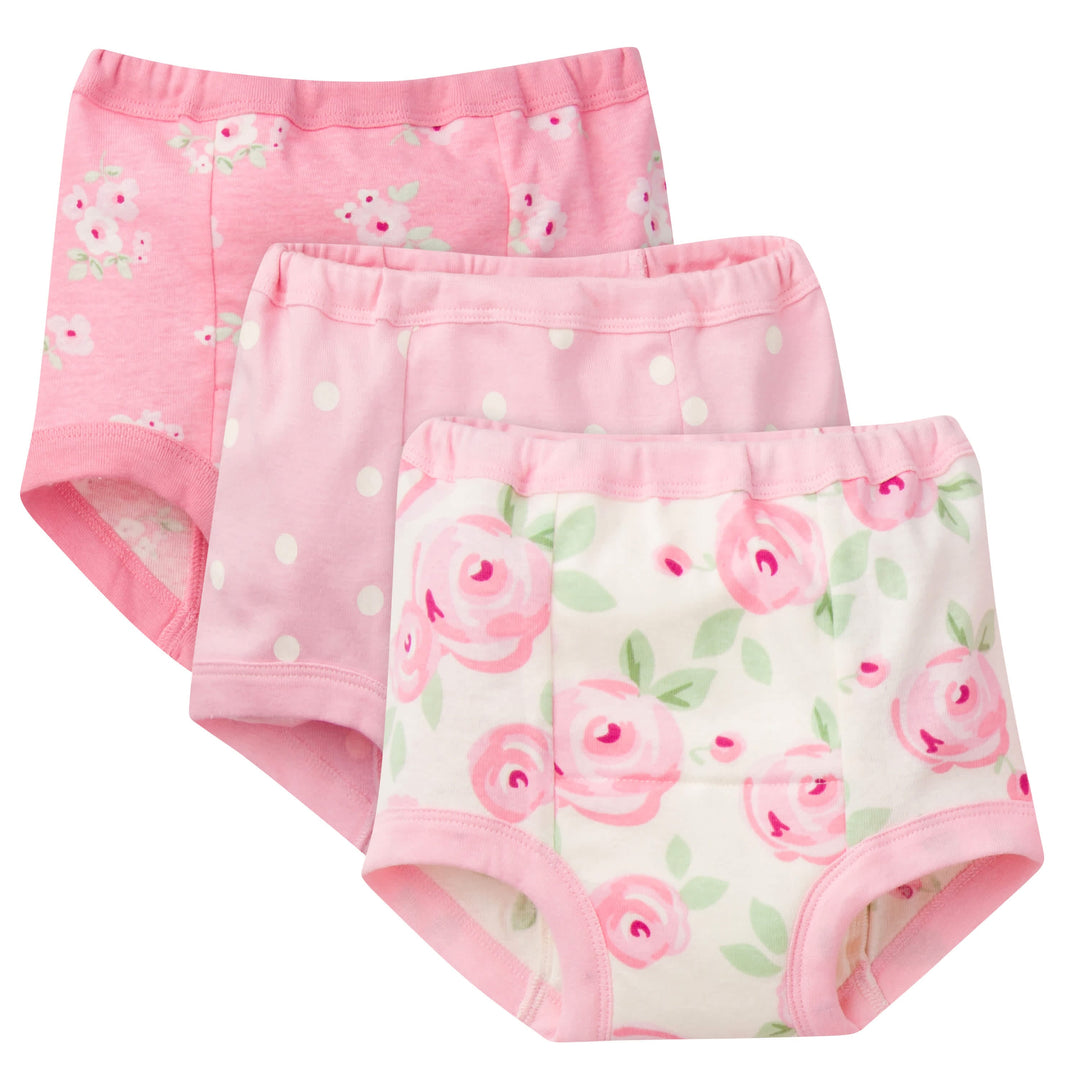 Gerber® 2-Pack Baby Girls Floral Training Pants – Gerber Childrenswear