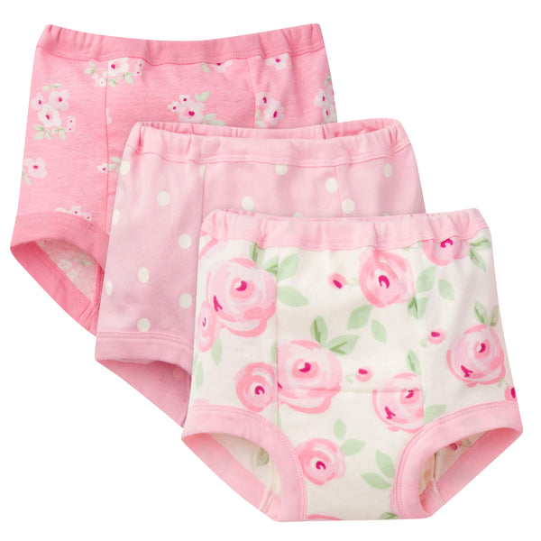 Cheap 3Pieces/Lot Girl Small Floral Physiological Pants Female