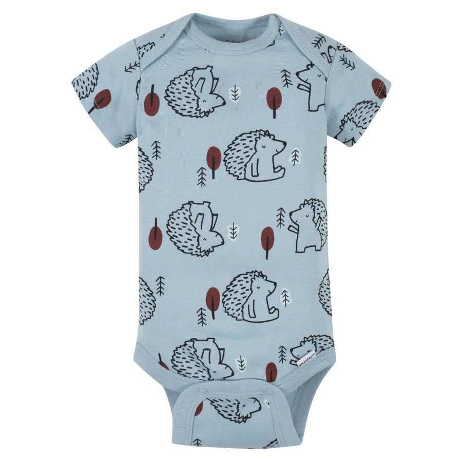 5-Pack Baby Boys Fox Short Sleeve Onesies® Bodysuits – Gerber Childrenswear