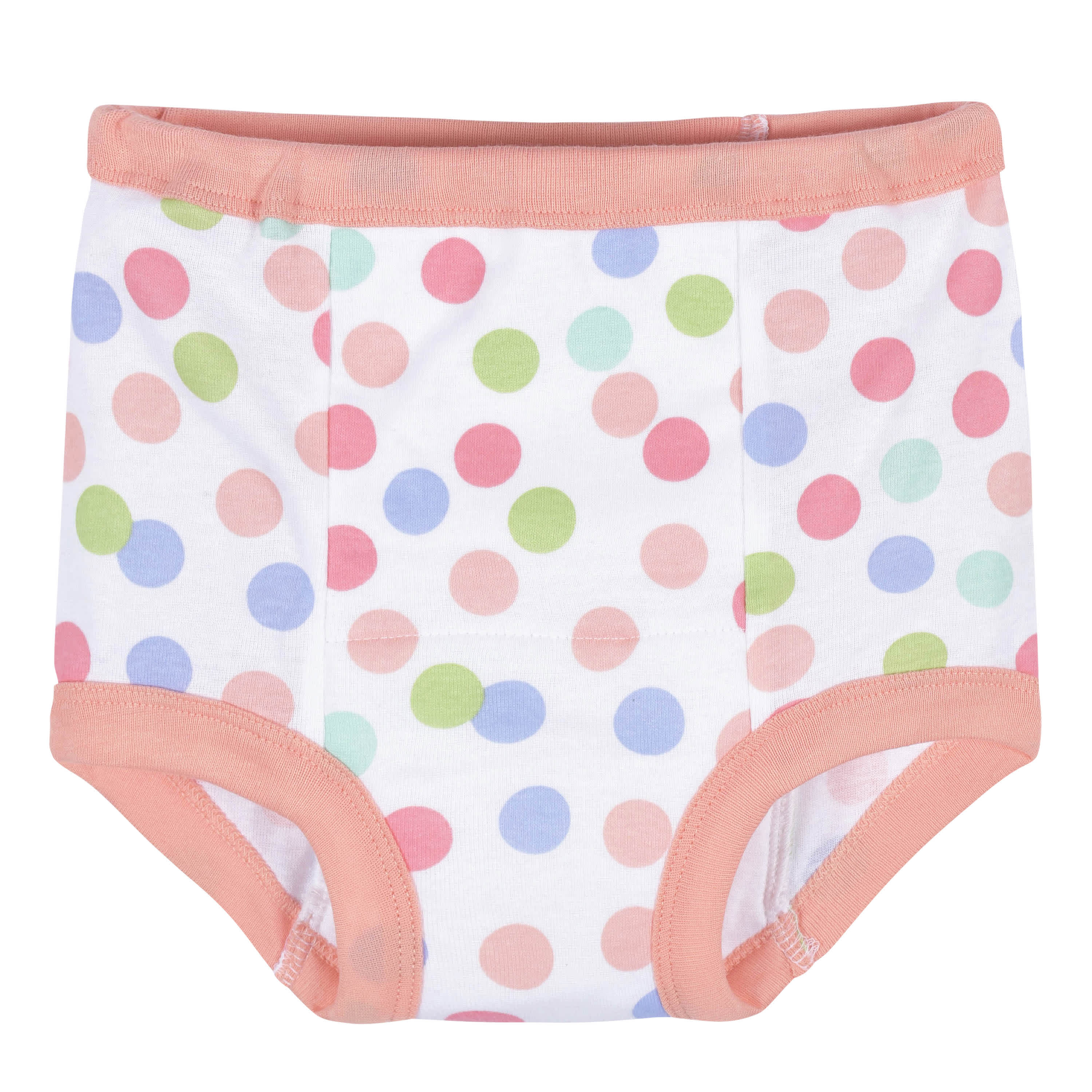 4-Pack Toddler Girls Unicorns & Dots Training Pants#N#– Gerber ...