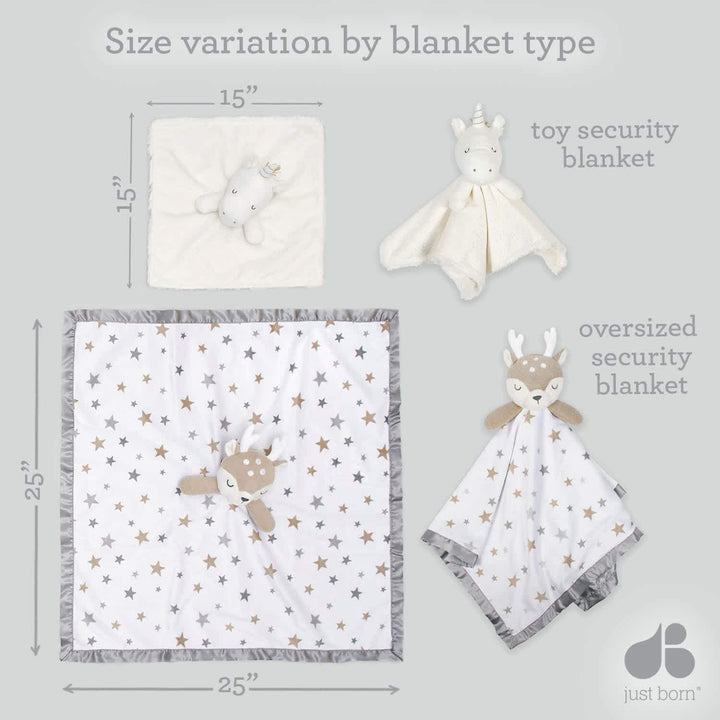 Lamb Baby Neutral Security Blanket-Gerber Childrenswear