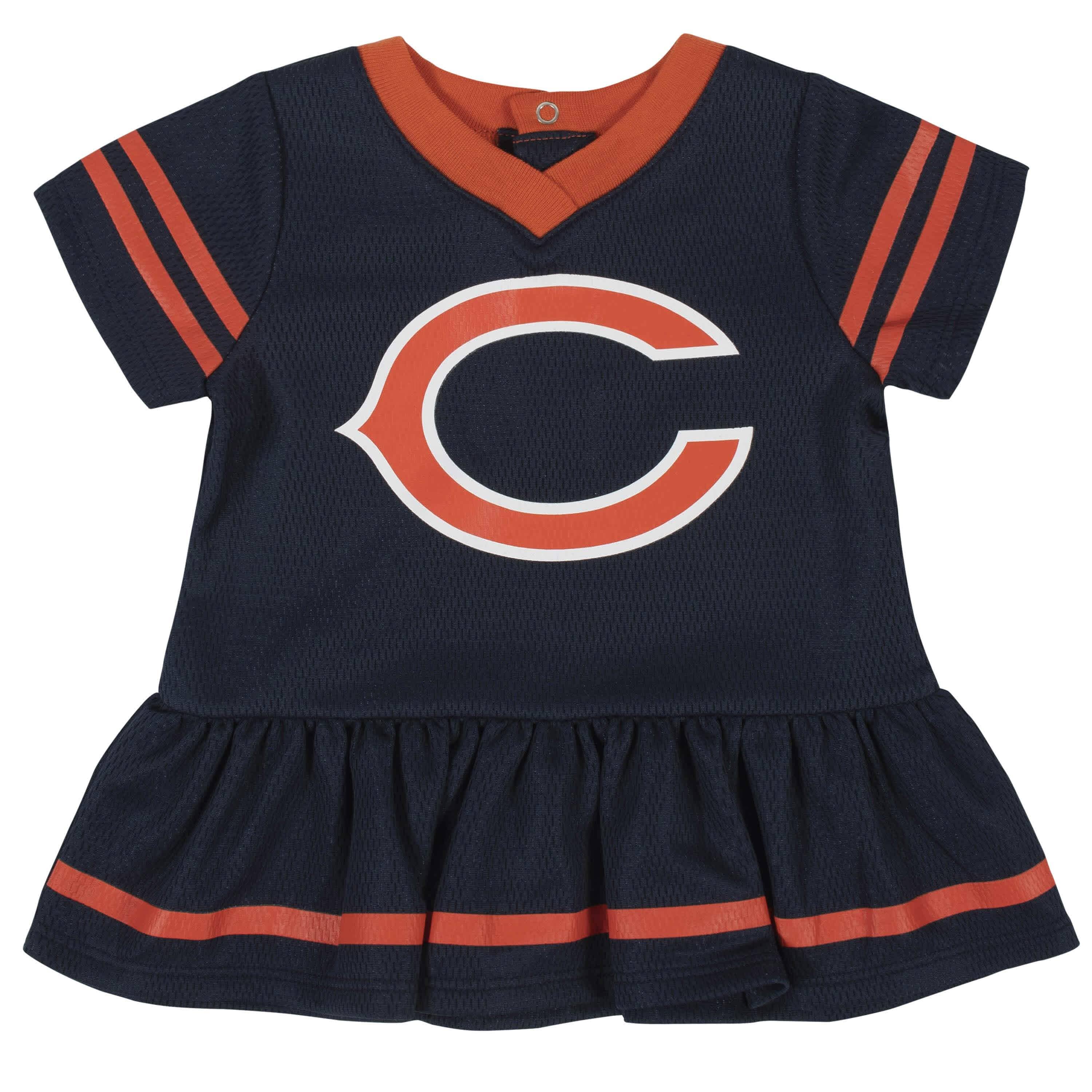 Baby Girls Chicago Bears Dress Diaper Cover Set Gerber Childrenswear