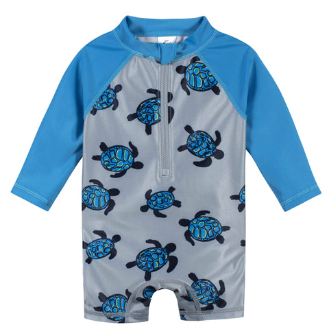 2-Piece Baby & Toddler Boys Vacation Vibes Rash Guard & Swim Trunks Se –  Gerber Childrenswear
