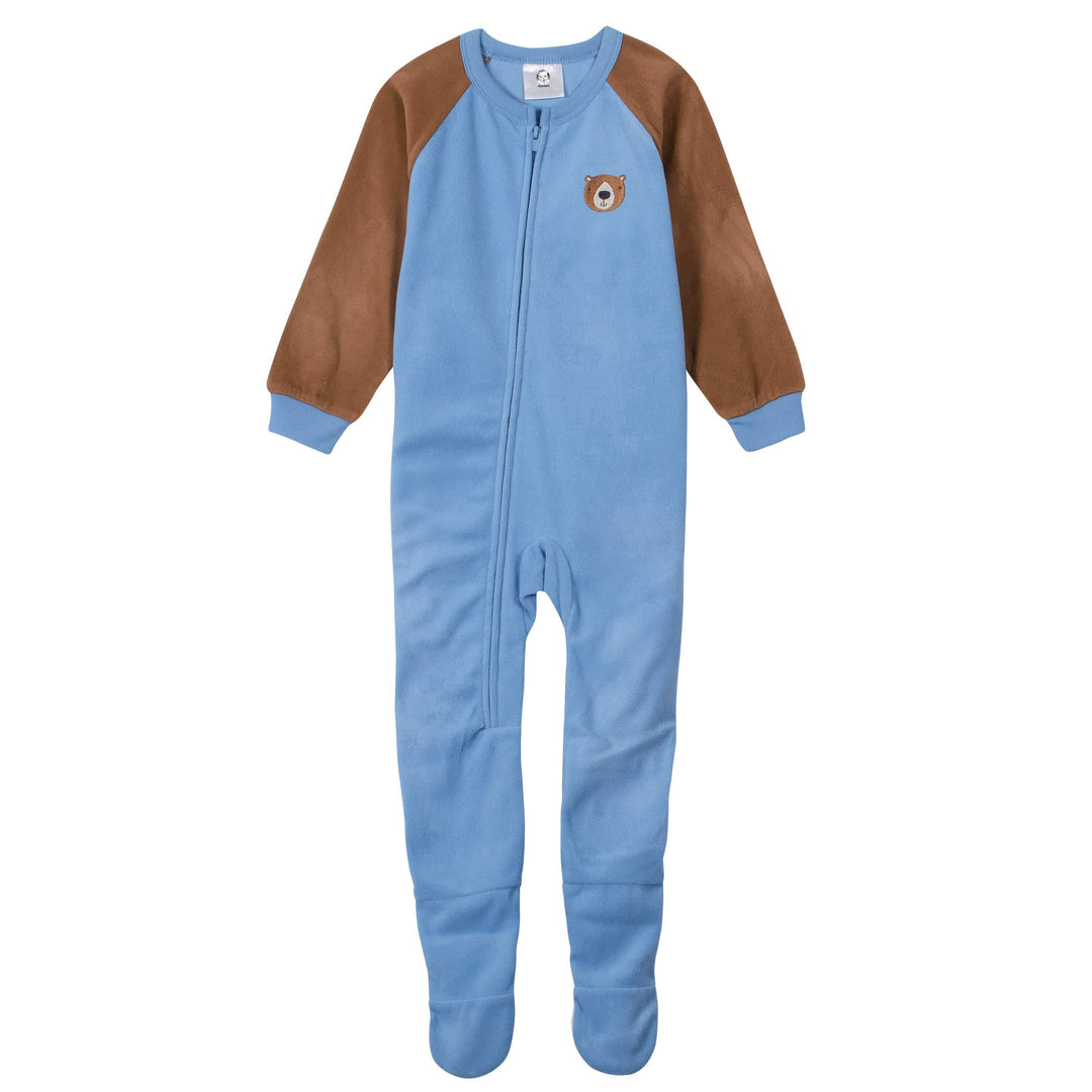 Gerber® 4-Pack Toddler Boys Fleece Pajamas-Gerber Childrenswear