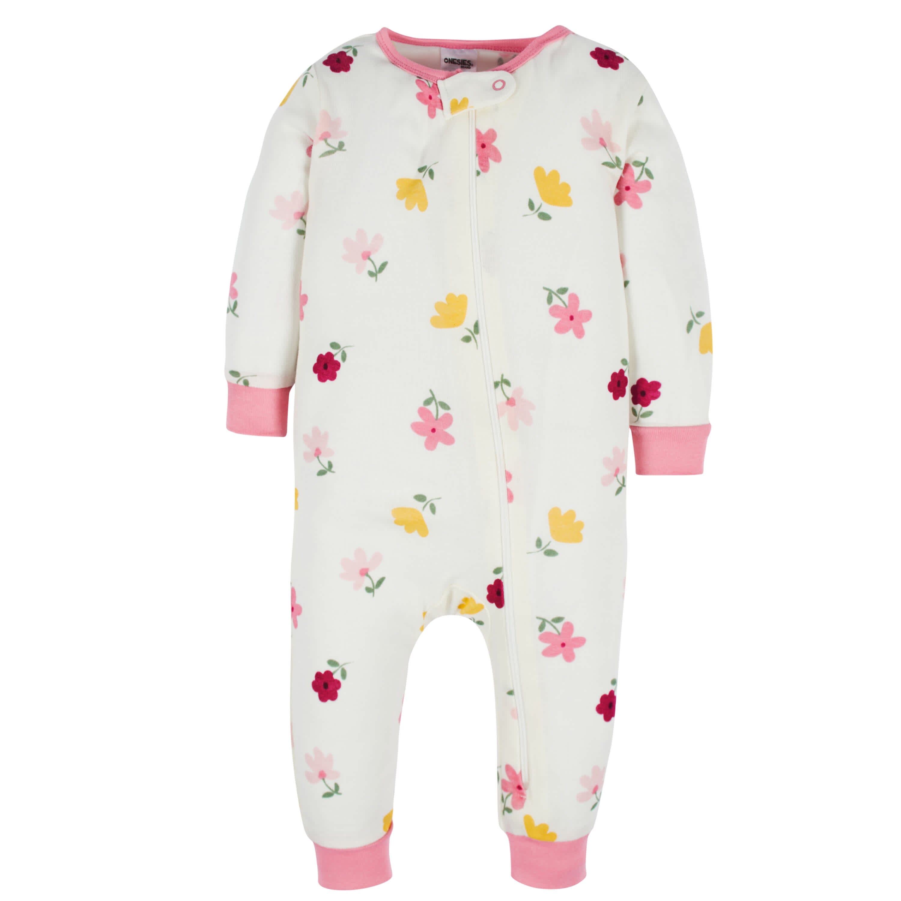 Footless onesie 2024 baby girl