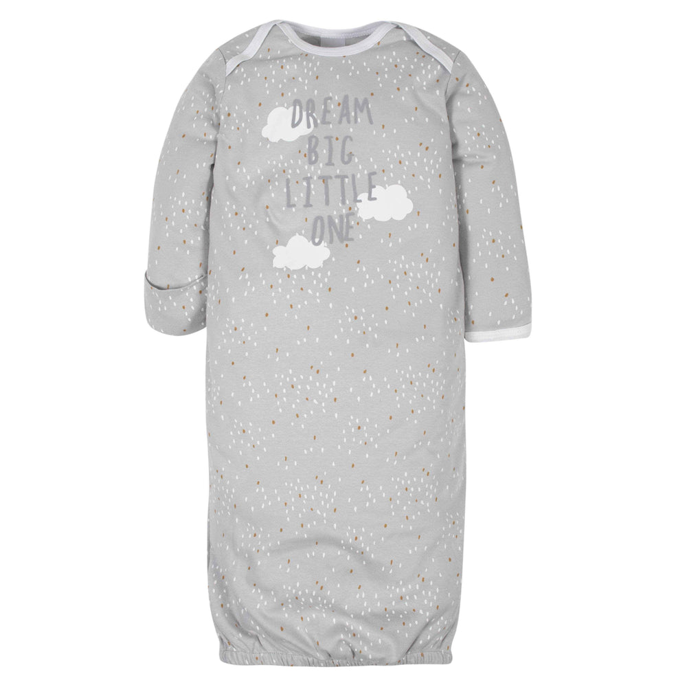 Gerber® 2-Pack Baby Neutral Dream Gowns-Gerber Childrenswear