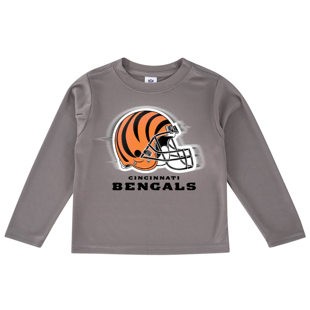 Bengals Boys Long Sleeve Tee-Gerber Childrenswear