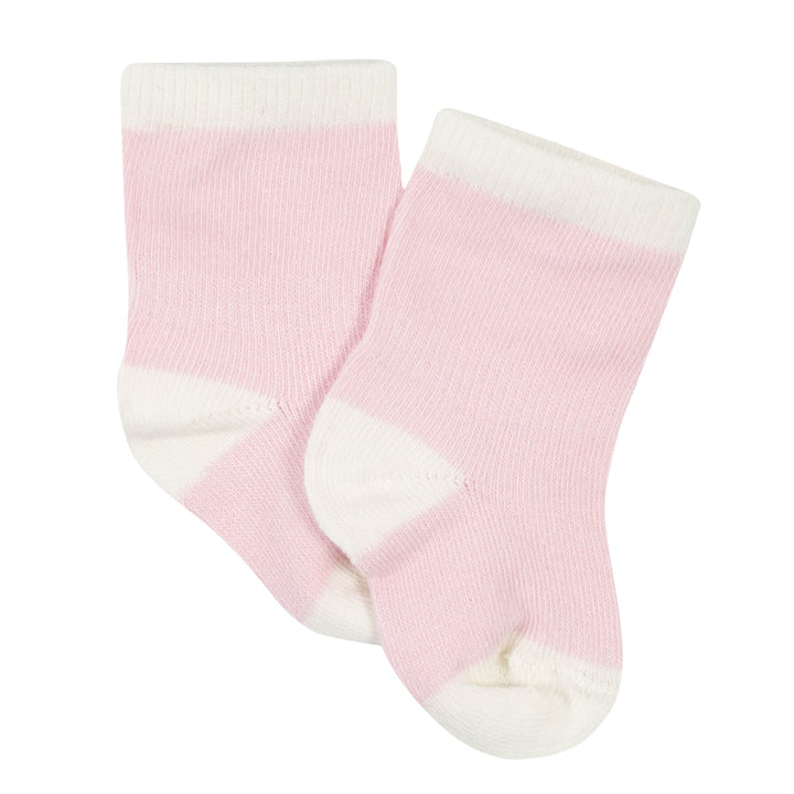 6-Pack Baby Girls Fox Wiggle Proof® Socks