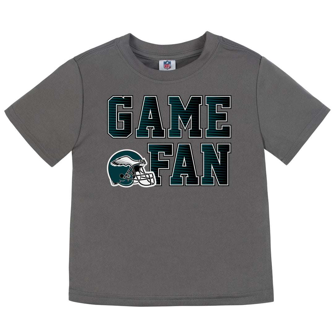 Philadelphia Eagles Boys Short Sleeve Tee Shirt-Gerber Childrenswear