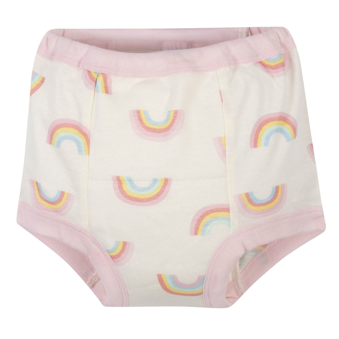 Gerber Baby Girls' Infant Toddler 4 Pack Potty Training Pants and
