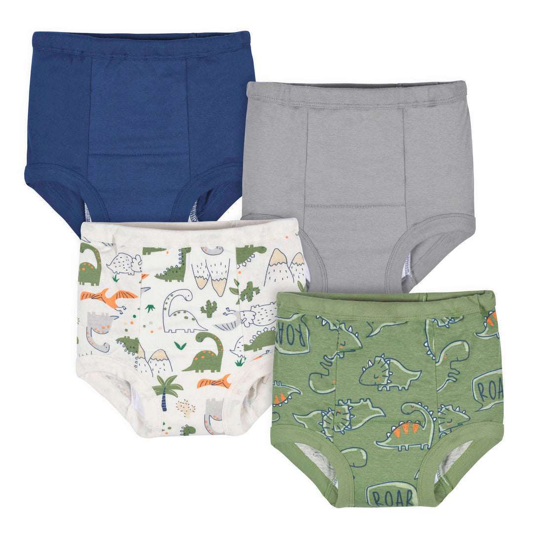 Gerber Baby Toddler Boy Training Pants, Dino, 3-Pack, 2T : :  Clothing & Accessories