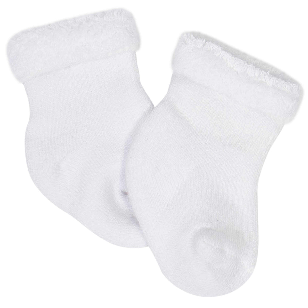 6-Pack Baby Neutral Lamb Wiggle-Proof® Terry Bootie Socks-Gerber Childrenswear