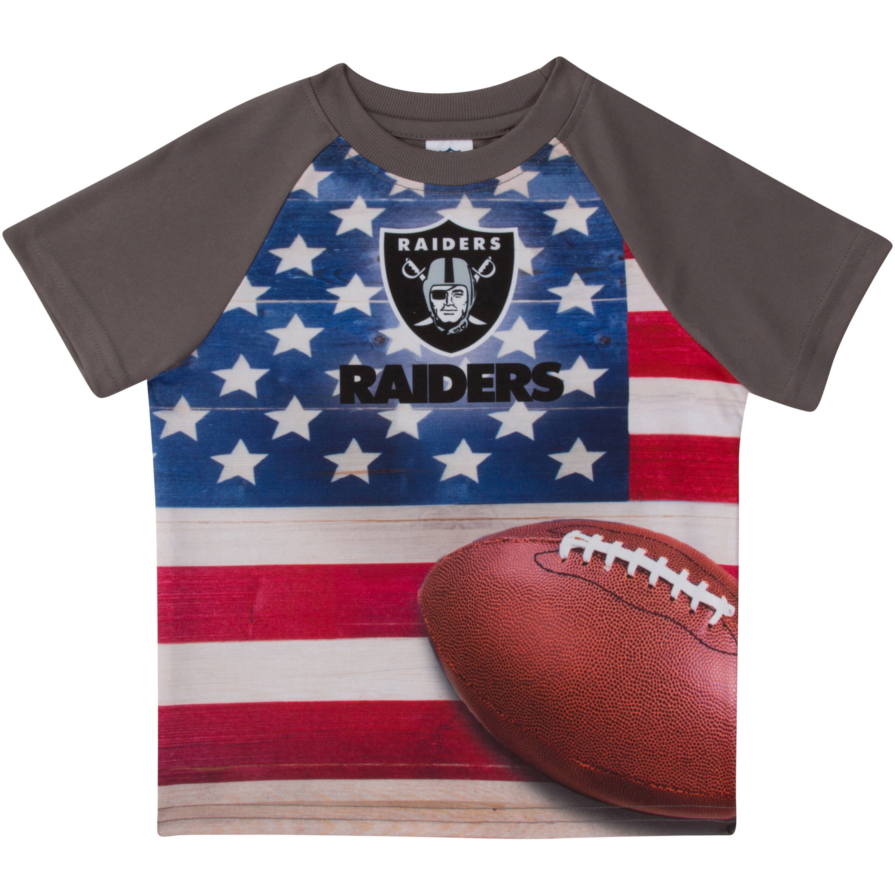 Oakland Raiders Girls Short Sleeve Tee Shirt – Gerber Childrenswear