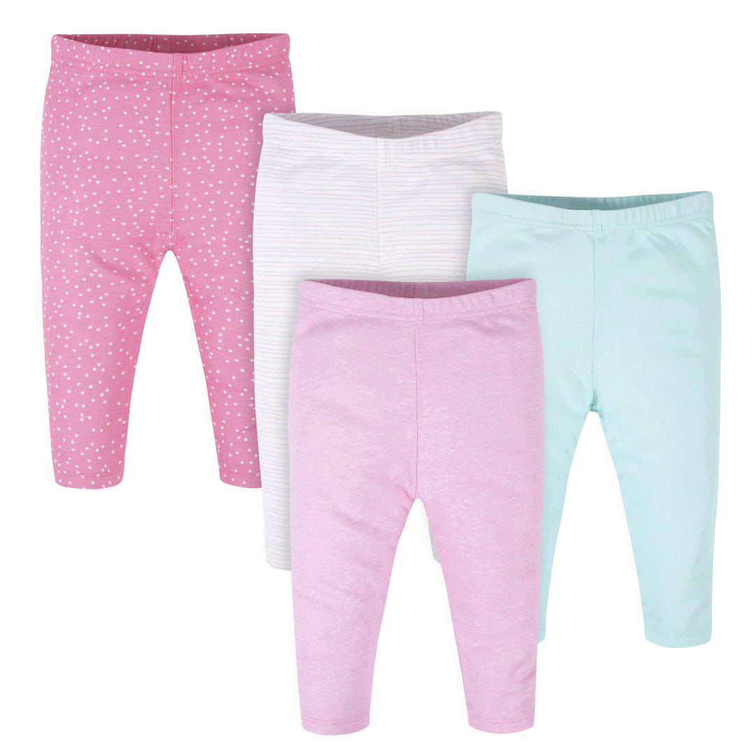 4-Pack Baby Girls Pink Stripes Pants – Gerber Childrenswear