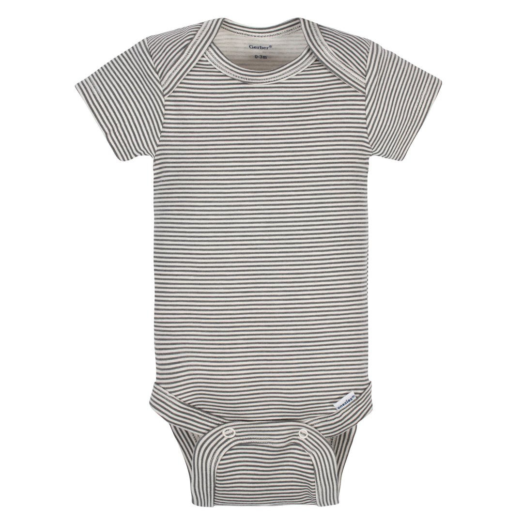 Gerber Baby Boy, Baby Girl, & Unisex Sleeveless White Onesies Bodysuits,  8-Pack (Newborn-24 Months) 